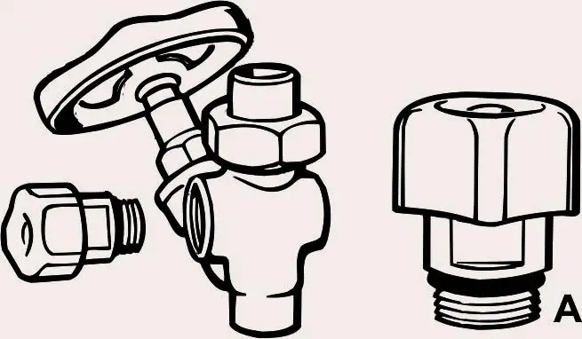 Cornat Entleerungsventil 6,35 mm 1/4"