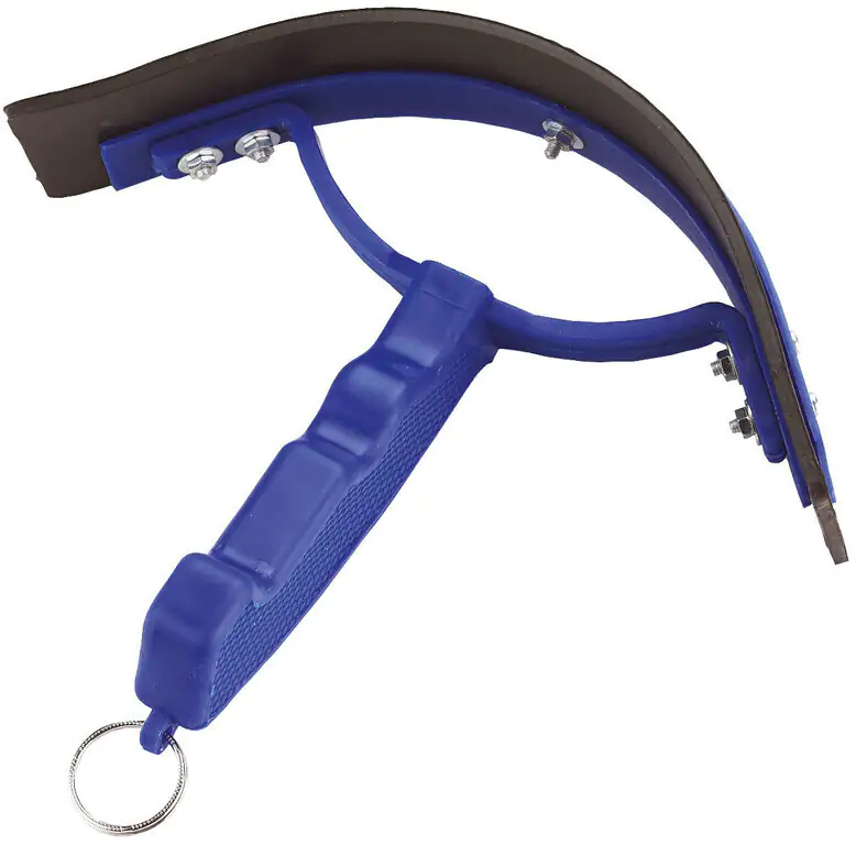 Kerbl Pferde-Schweißwischer halbrund mit gummiähnlicher Wischlippe