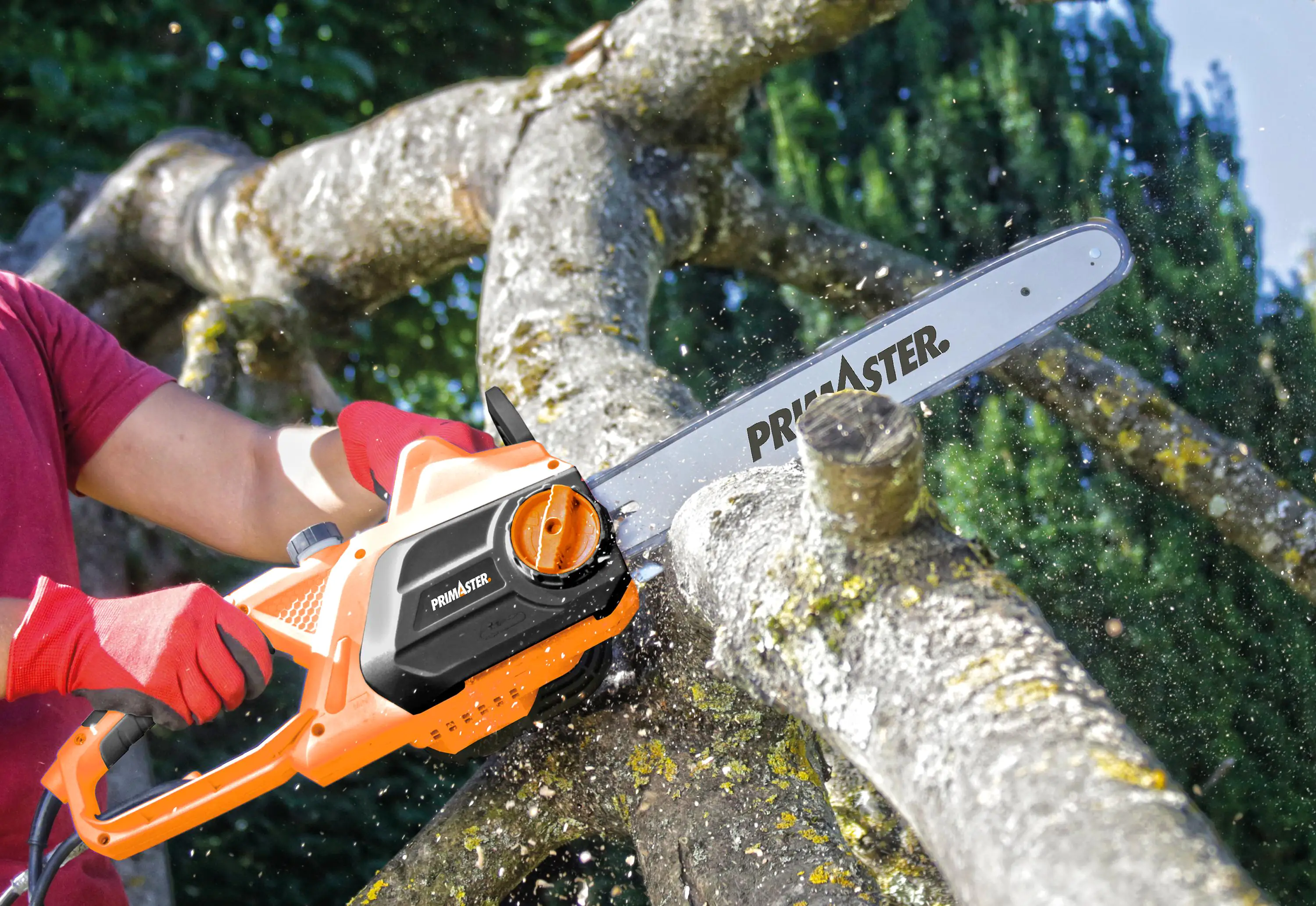 Primaster Elektro Kettensäge PMEKS 2200 2200 Watt 40 cm Schwertlänge Primaster Elektro Kettensäge PMEKS 2200 2200 Watt 40 cm Schwertlänge