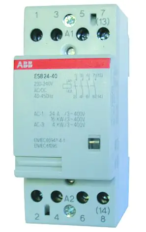 ABB Installationsschütz 24 A