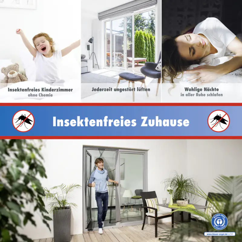9003117315266_5 TrendLine Fliegenschutz Türvorhang 100 x 210 cm anthrazit kürzbar