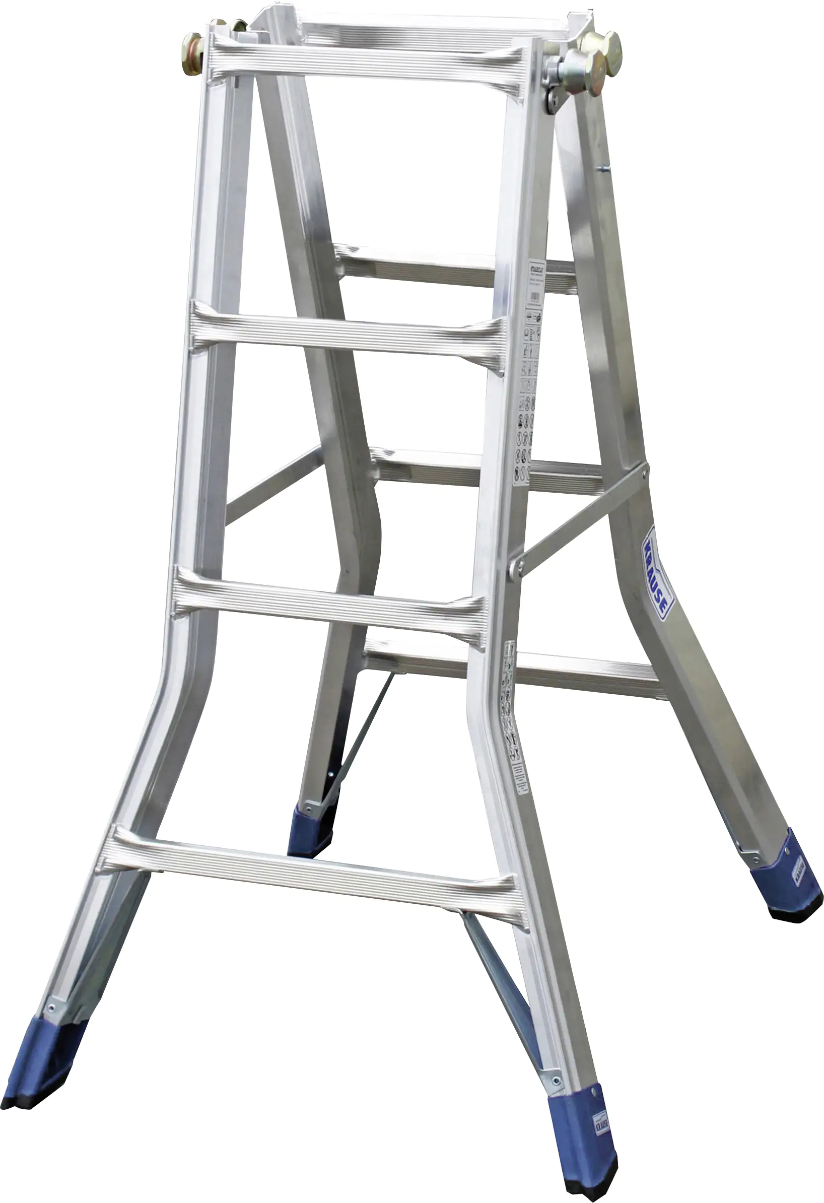 Krause Aluminium-Gelenk-Teleskopleiter STABILO 5 m