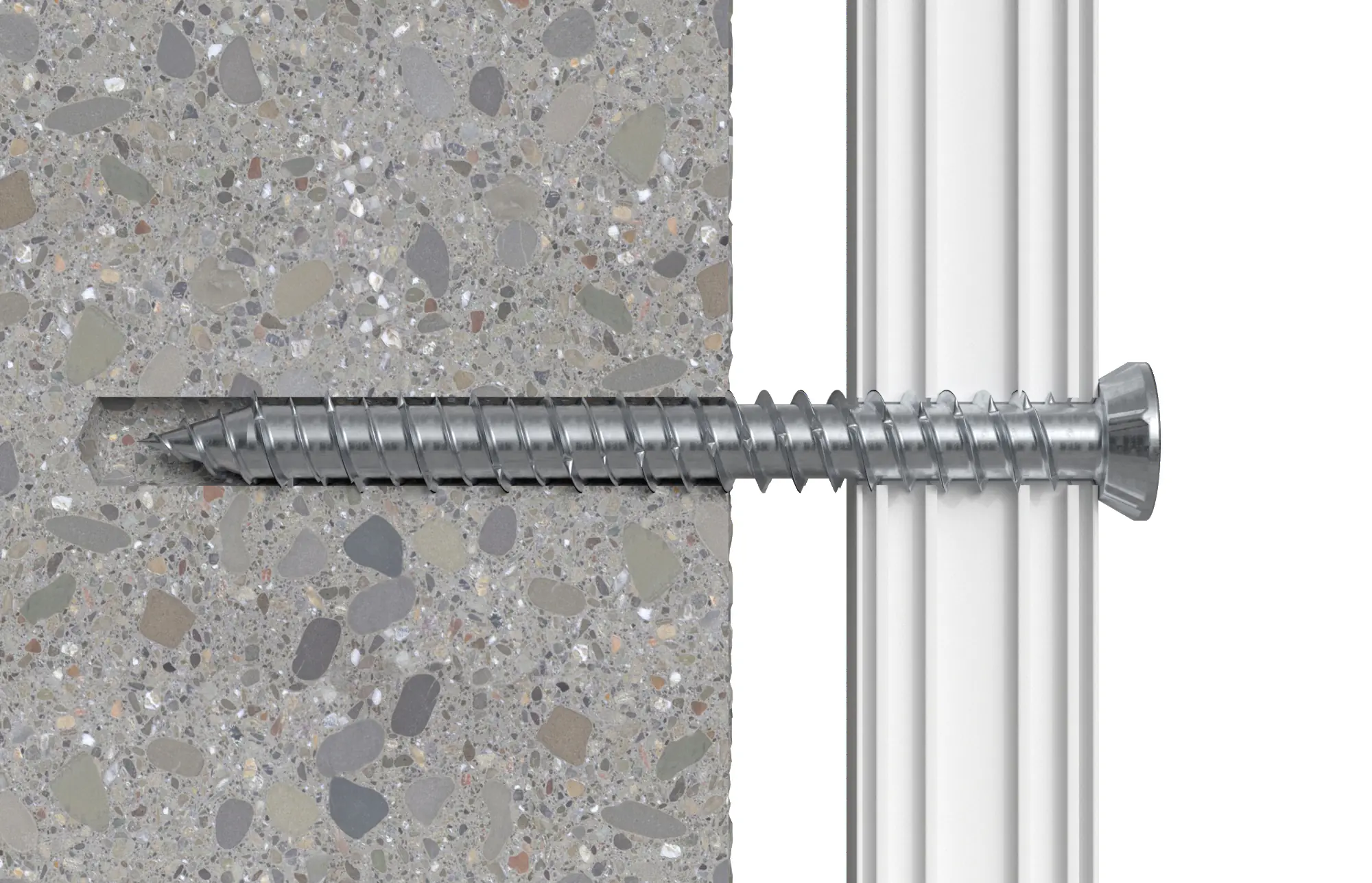 Fischer Fensterrahmenschrauben TX30 FFS 7.5 x 92 mm - 6 Stück