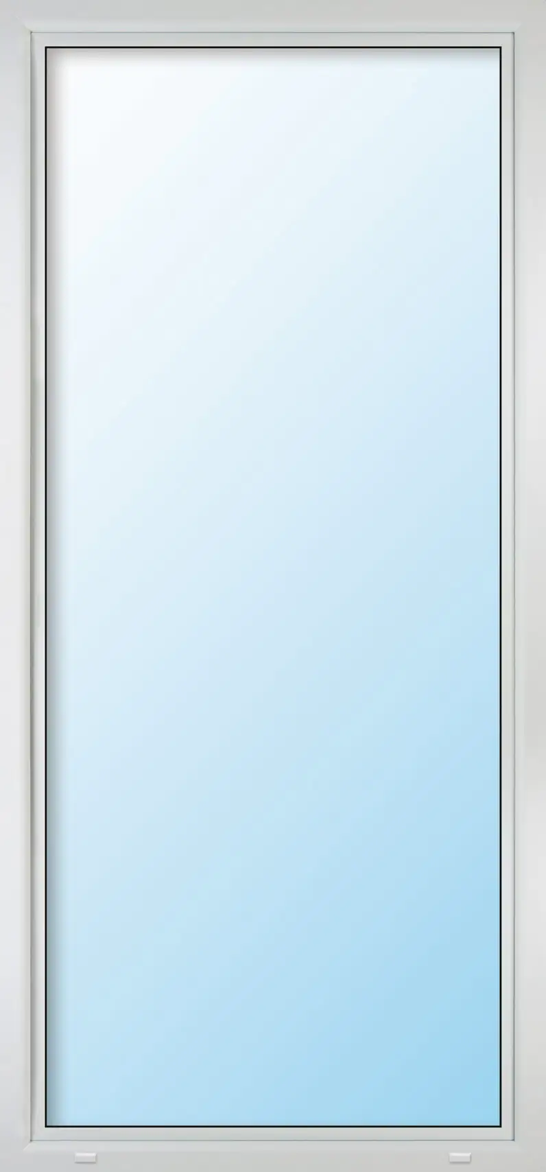 Meeth Balkontür 105 x 190 cm DIN links 1 Flügelig Dreh-Kipp, weiß