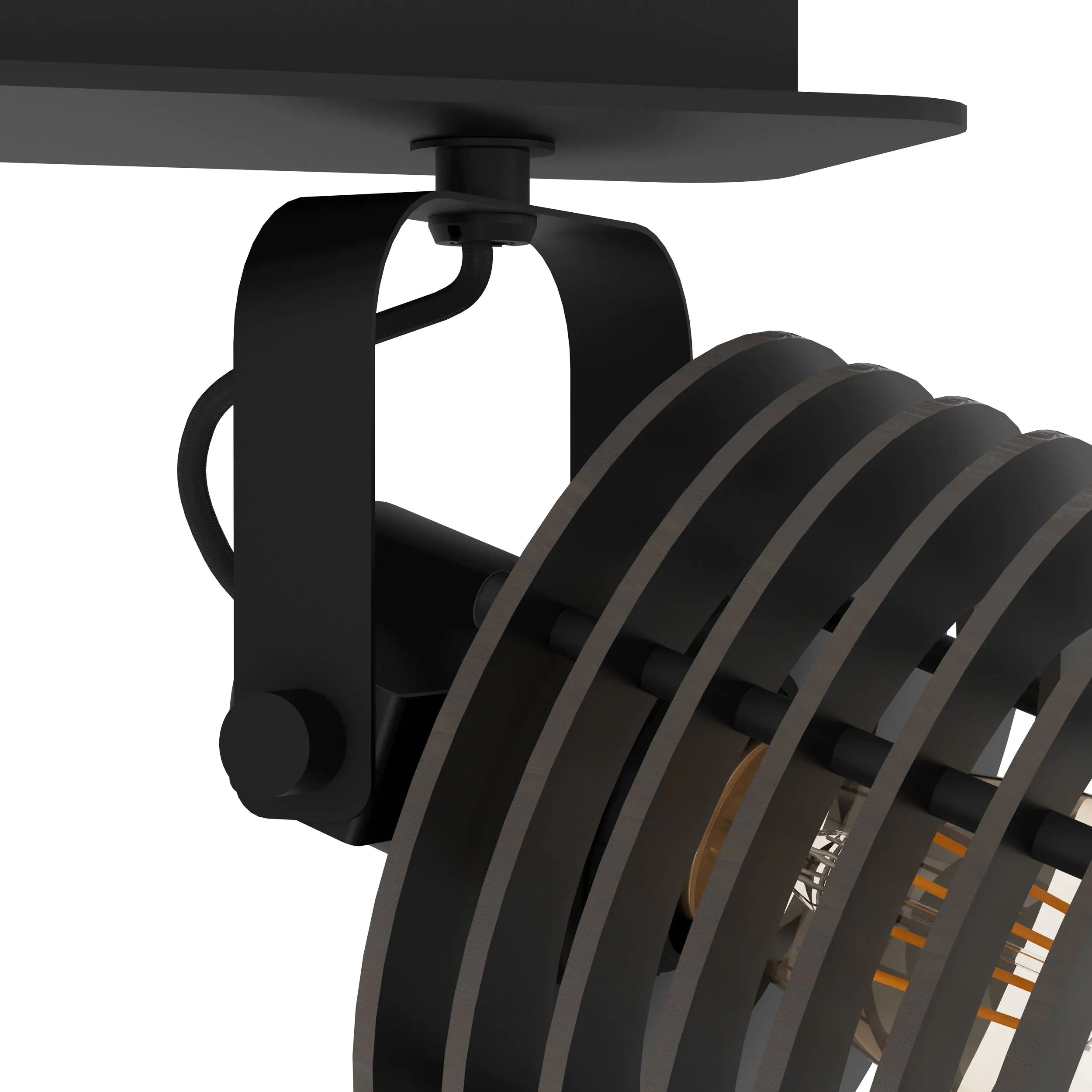 Eglo 2er Spot Segovia schwarz 33,5 x 18,5 cm