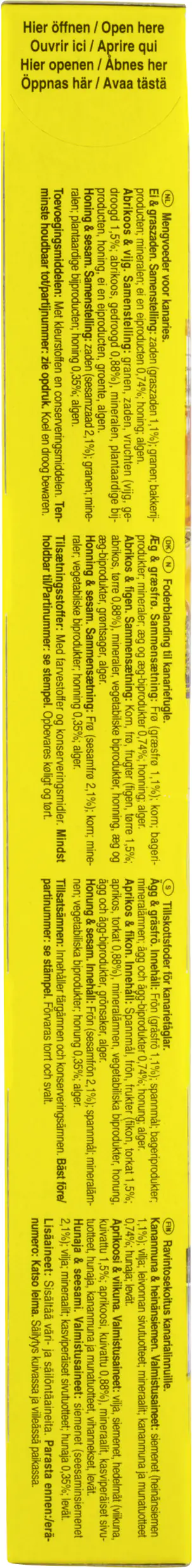 Vitakraft Kräcker® Trio Ei Frucht Honig 3 Stück / 80 g