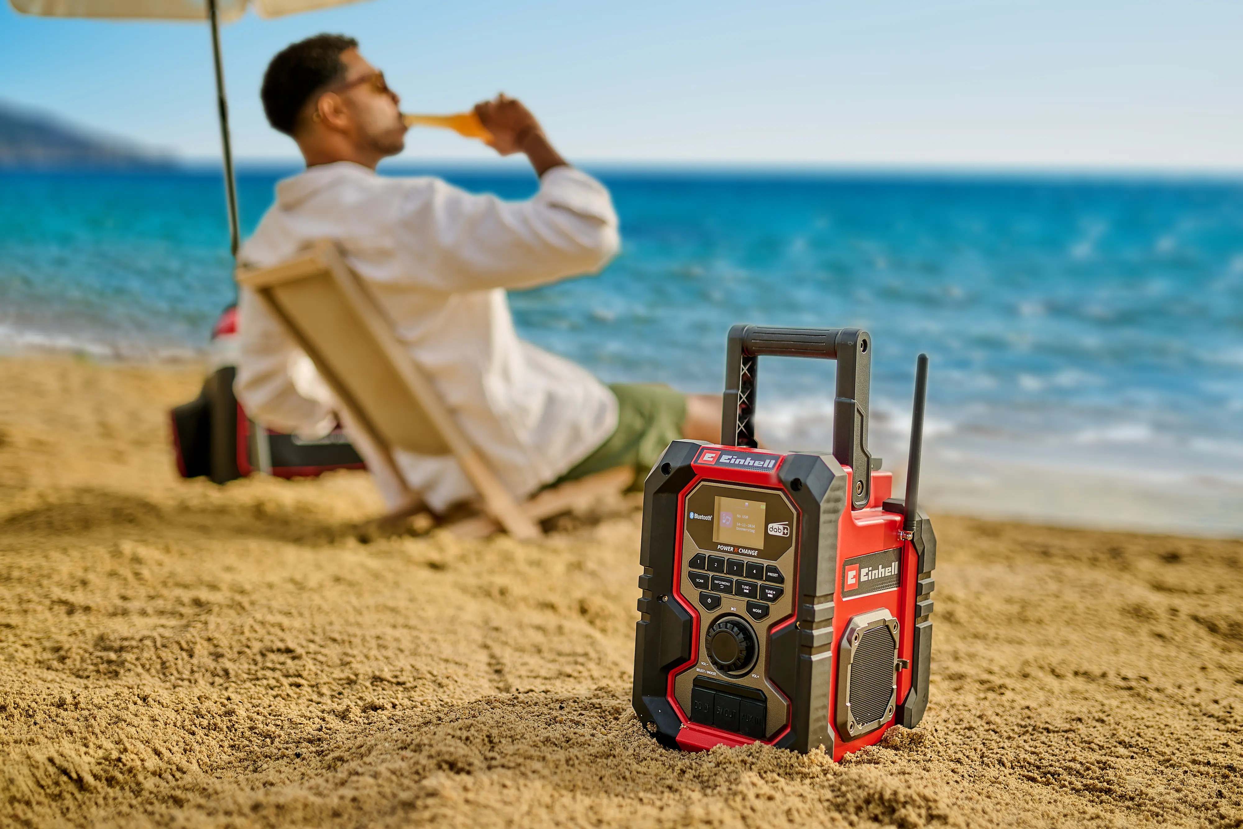 Einhell Expert Baustellenradio Akku-Radio TE-CR 18 Li DAB+/FM/BT Solo Einhell Expert Baustellenradio Akku-Radio TE-CR 18 Li DAB+/FM/BT Solo