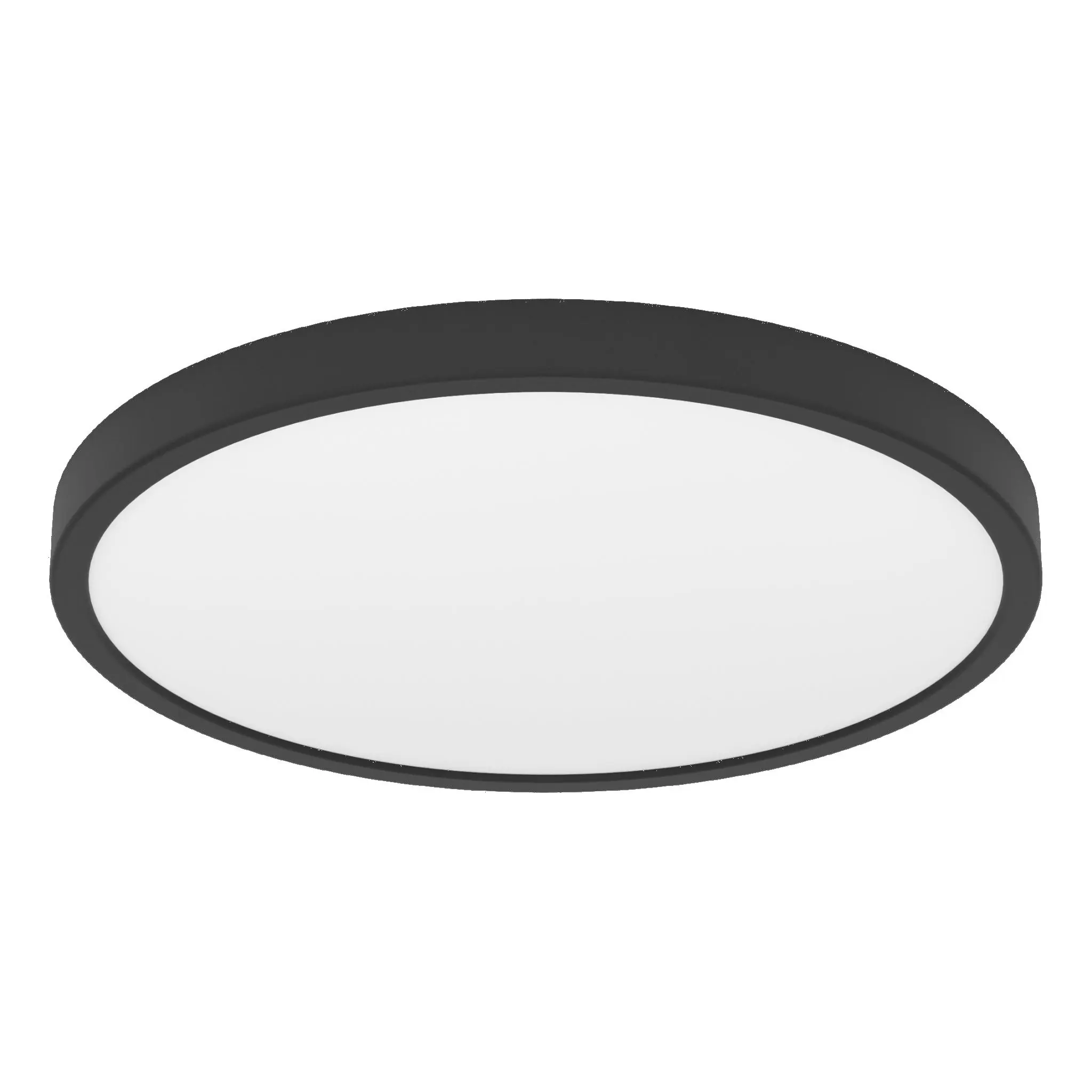 Eglo LED Deckenleuchte Fueva 6 schwarz Ø 39 x 3 cm warmweiß-kaltweiß