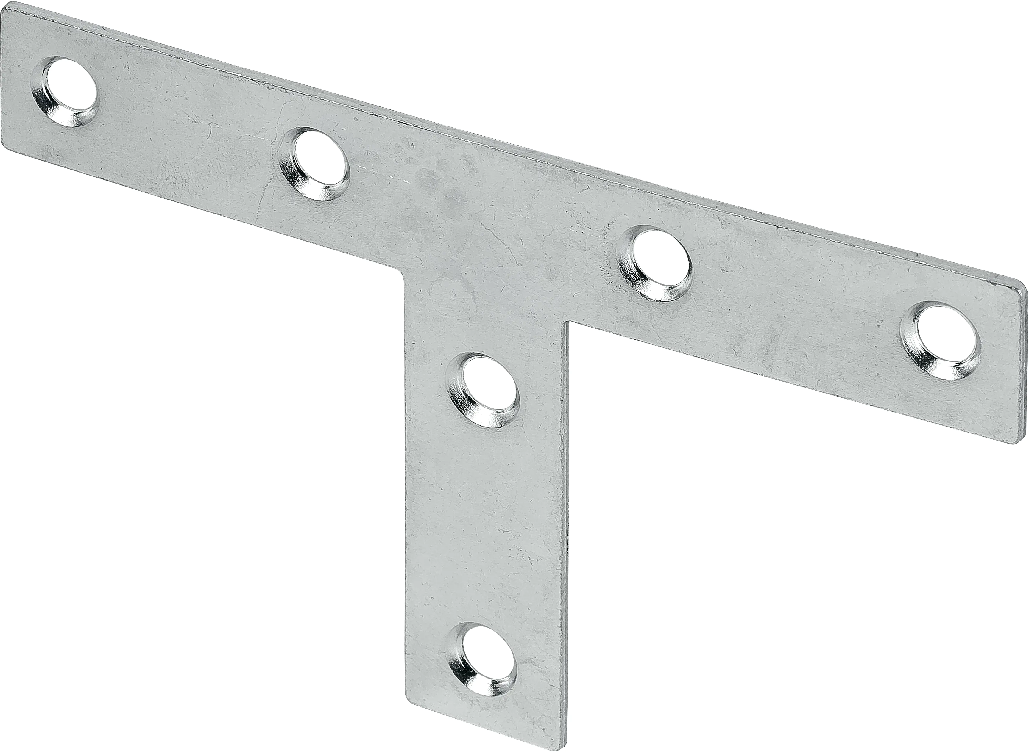 Vormann T-Flachwinkel verzinkt 140/80 x 30 mm
