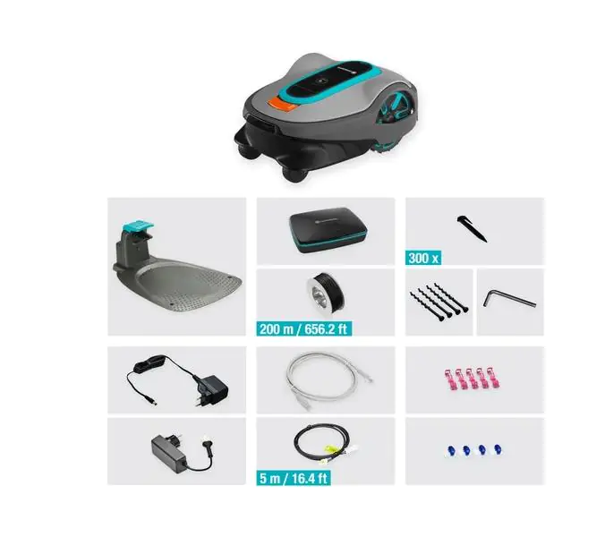 Gardena Mähroboter smart Sileno life 750 m² Set 18 V, 2 Ah Gardena Mähroboter smart Sileno life 750 m² Set 18 V, 2 Ah