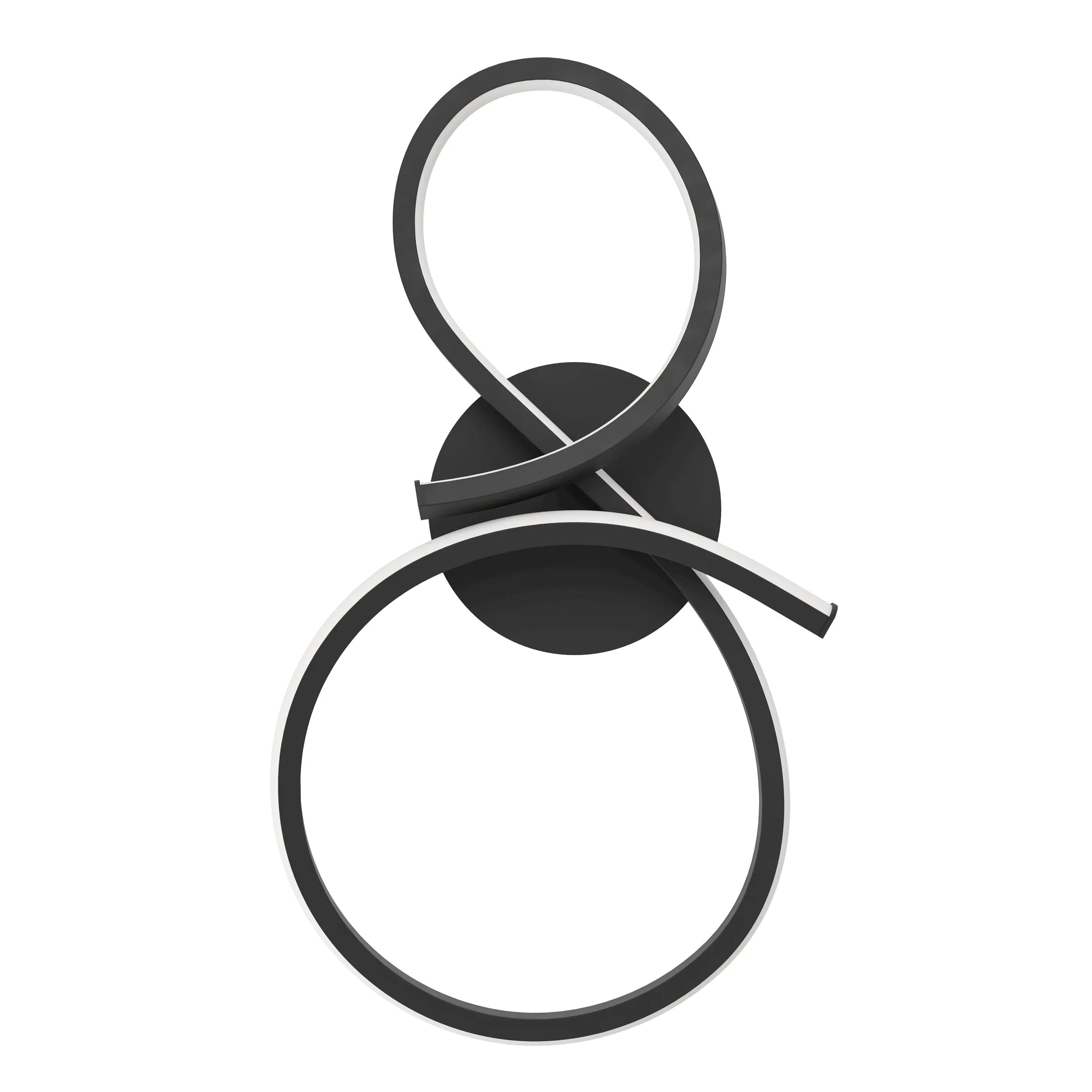 Eglo LED Wandleuchte Serpins schwarz 40 x 20,5 cm Eglo LED Wandleuchte Serpins schwarz 40 x 20,5 cm