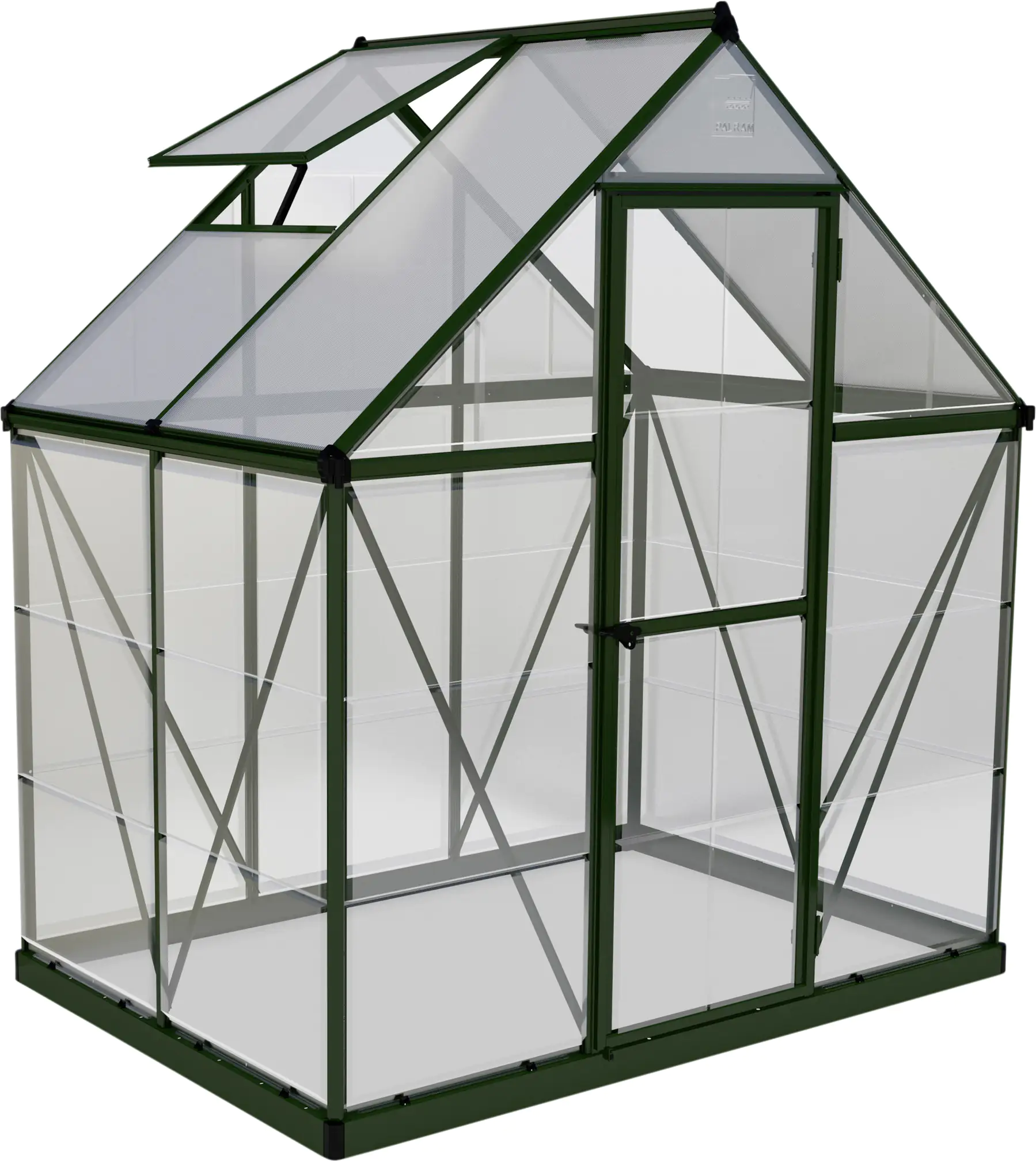 Canopia Gewächshaus Hybrid 6X4 grün 185 x 126 x 208 cm Canopia Gewächshaus Hybrid 6X4 grün 185 x 126 x 208 cm