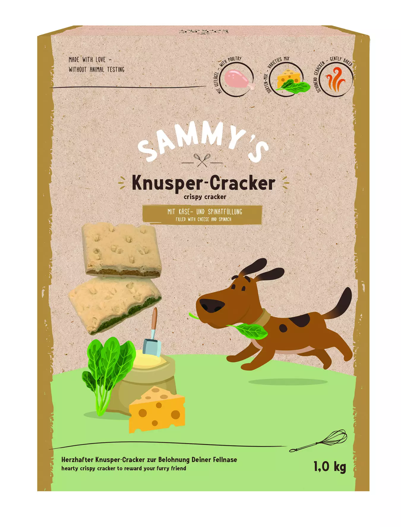 Sammys Knusper-Cracker 1 kg Sammys Knusper-Cracker 1 kg