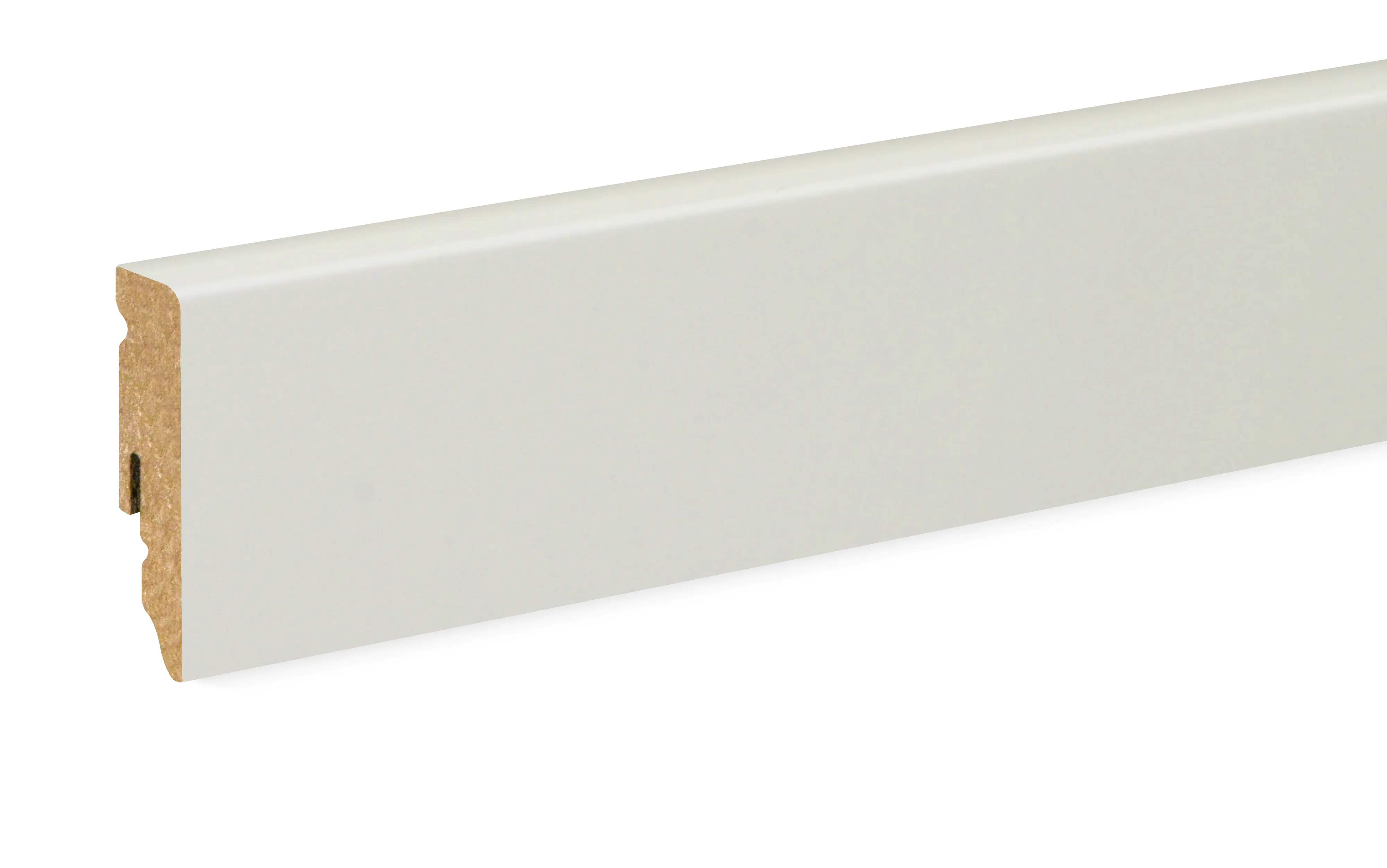 Neuhofer Fußleiste 240 cm x 58 x 15 mm weiß