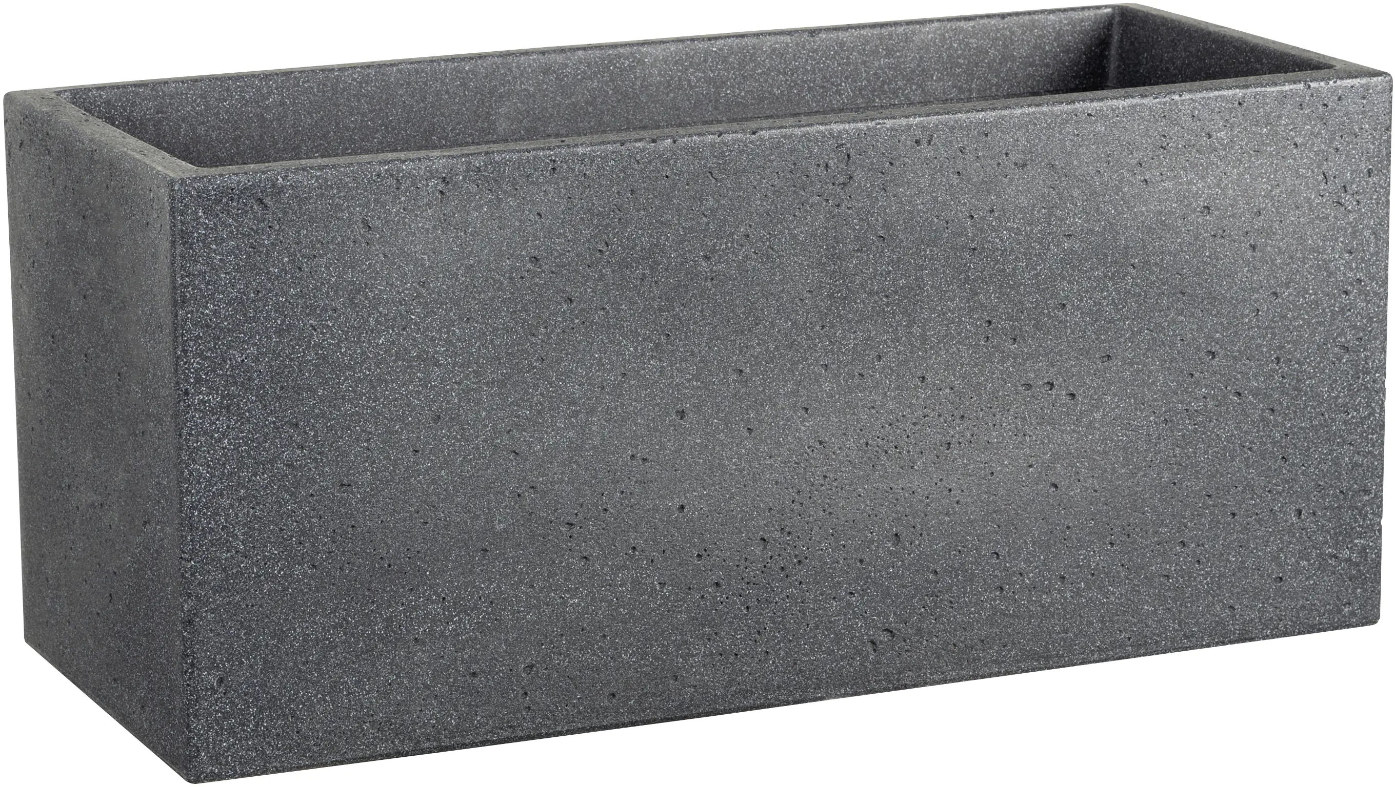Scheurich Pflanzgefäß C-Cube Long Serie 240 schwarz granit 60 cm Scheurich Pflanzgefäß C-Cube Long Serie 240 schwarz granit 60 cm