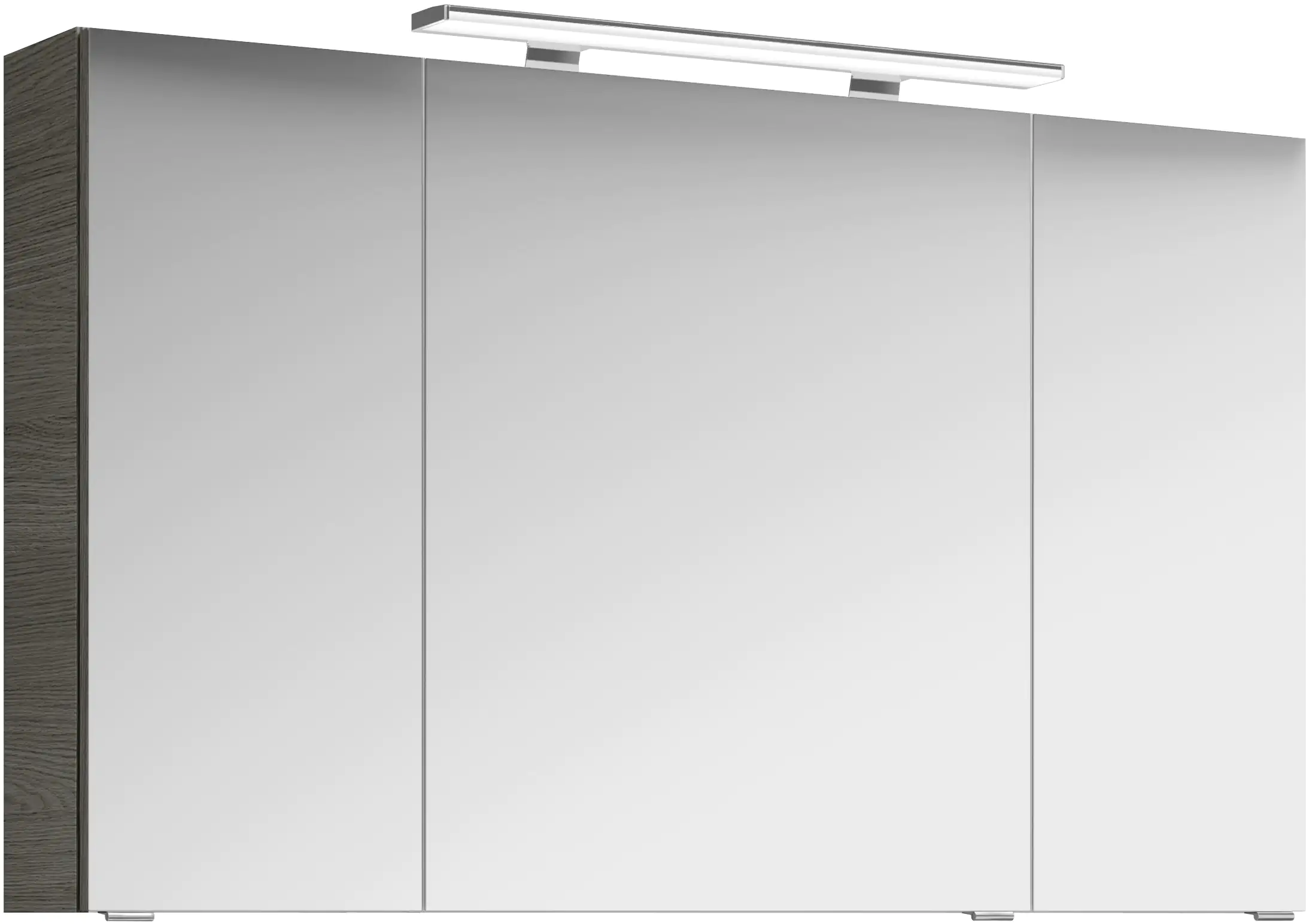 Pelipal Spiegelschrank Fokus 4010 Graphit Struktur quer, Breite 1200 mm