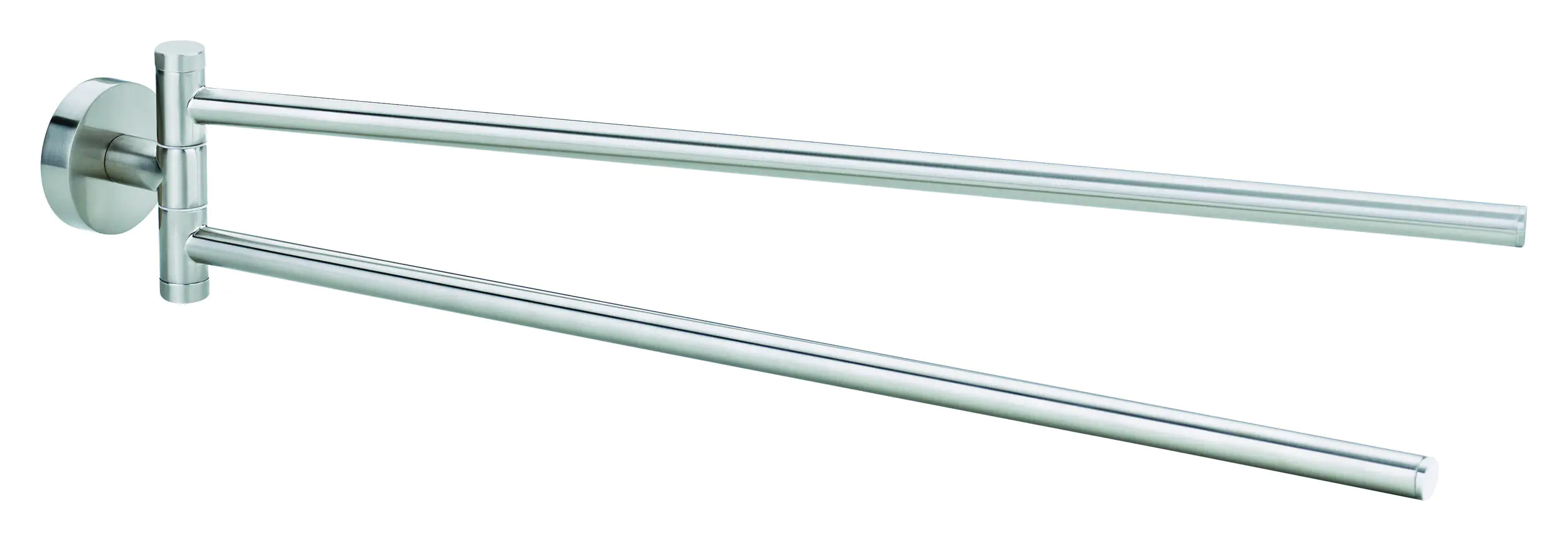 tesa Moon Handtuchhalter edelstahl zweiarmig schwenkbar tesa Moon Handtuchhalter edelstahl zweiarmig schwenkbar