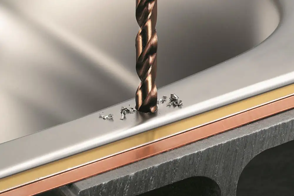 Wolfcraft Metallbohrer HSS-Co 7443010 Ø 2 mm Rundschaft