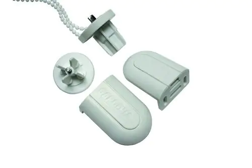 Gardinia Rollo - Umbausatz mit Kette, weiß Gardinia Rollo - Umbausatz mit Kette, weiß