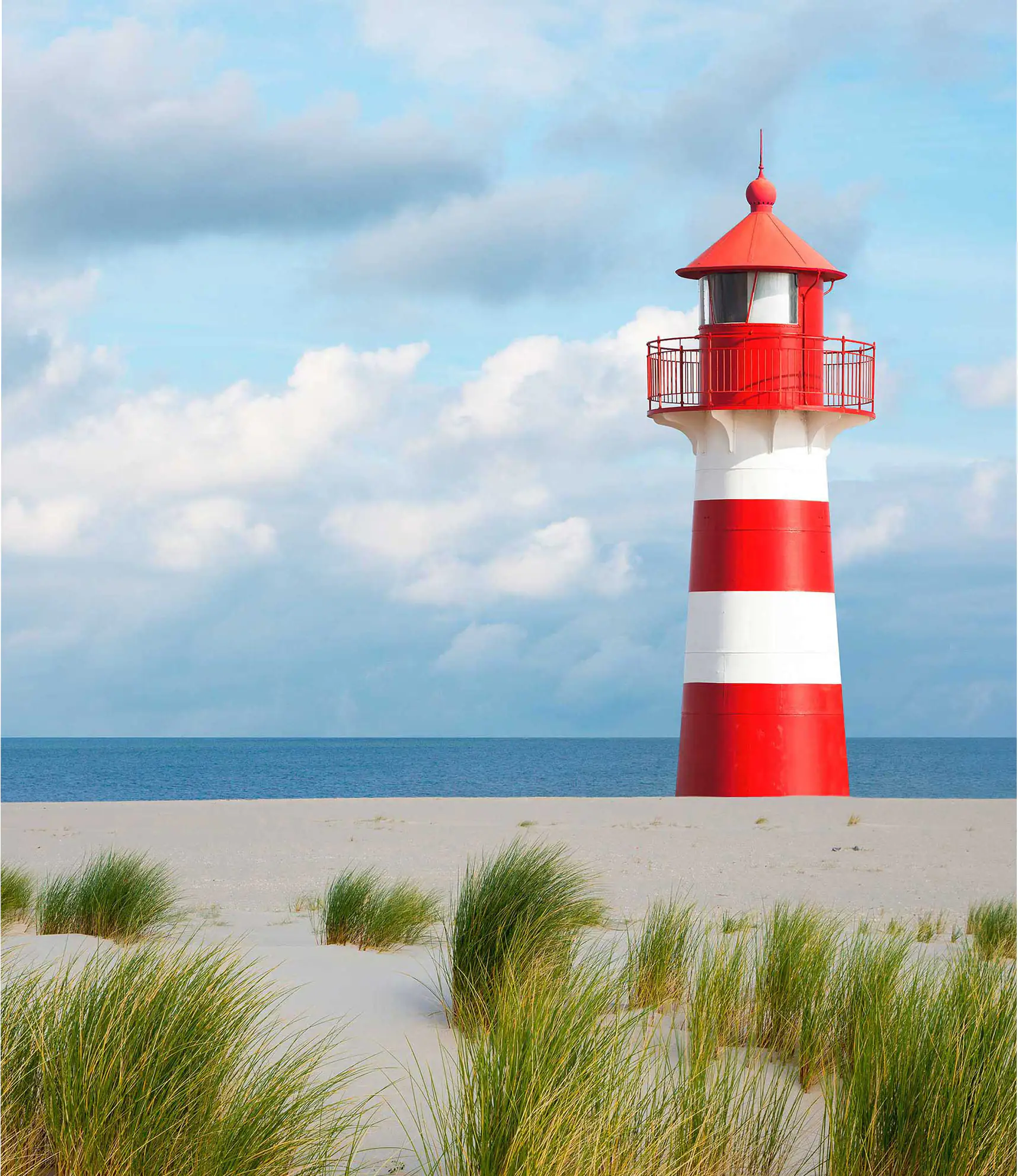 Breuer Duschrückwand Leuchtturm Foto über Eck 90x90x210x0,3 cm