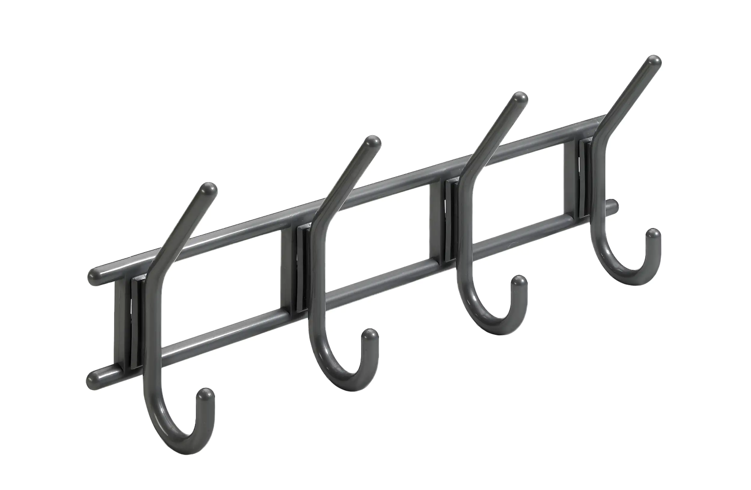 Hettich Garderobenhaken 4 Haken 37,0 x 15,0 x 7,0 cm anthrazit Hettich Garderobenhaken 4 Haken 37,0 x 15,0 x 7,0 cm anthrazit