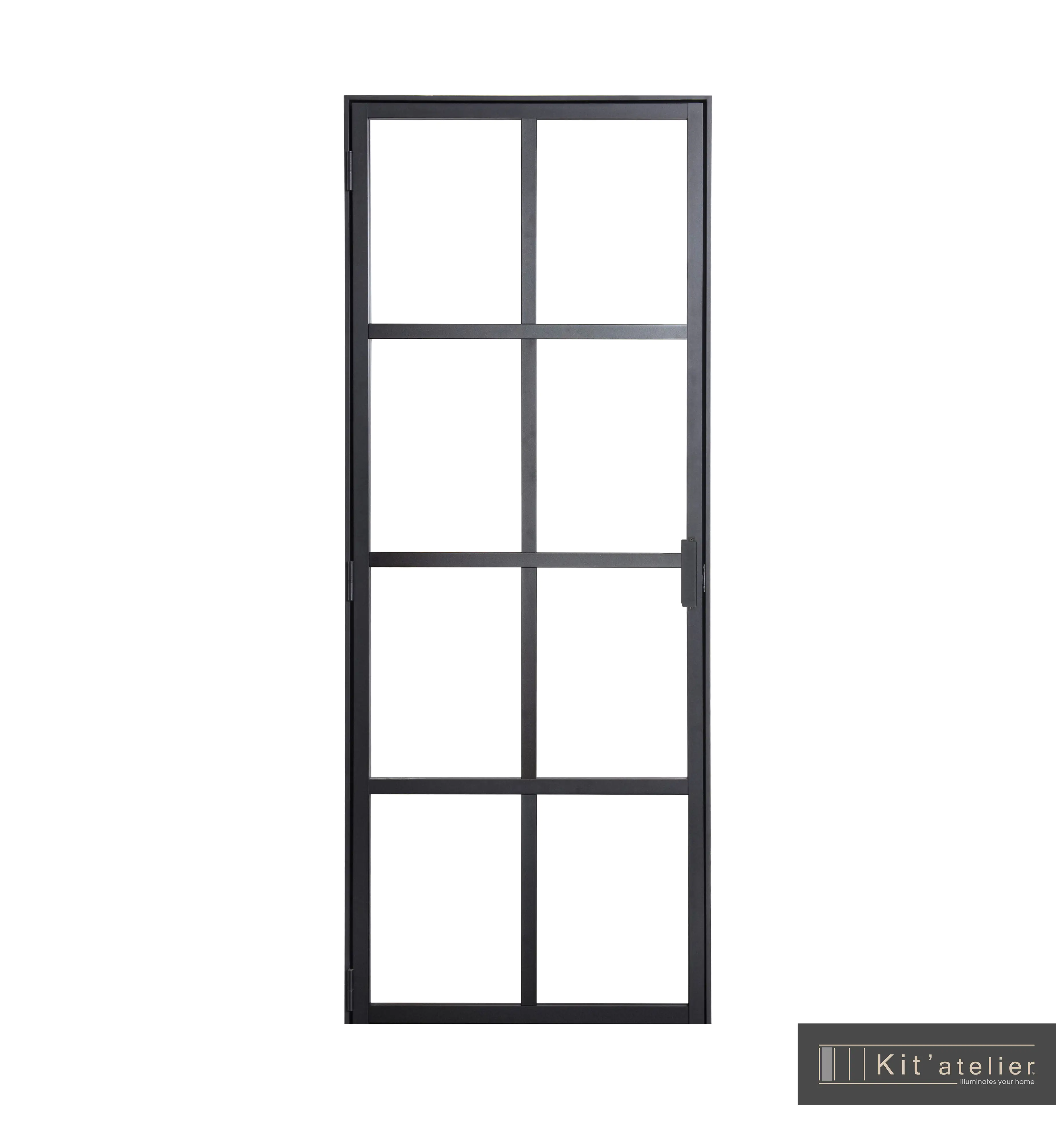 Glastür Orangerie 88 x 200,5 cm DIN links (Türmaß 83x197,2 cm)