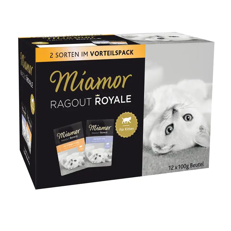 Miamor Ragout Royale in Jelly Kitten Multibox 12x100 g 12x 100 g