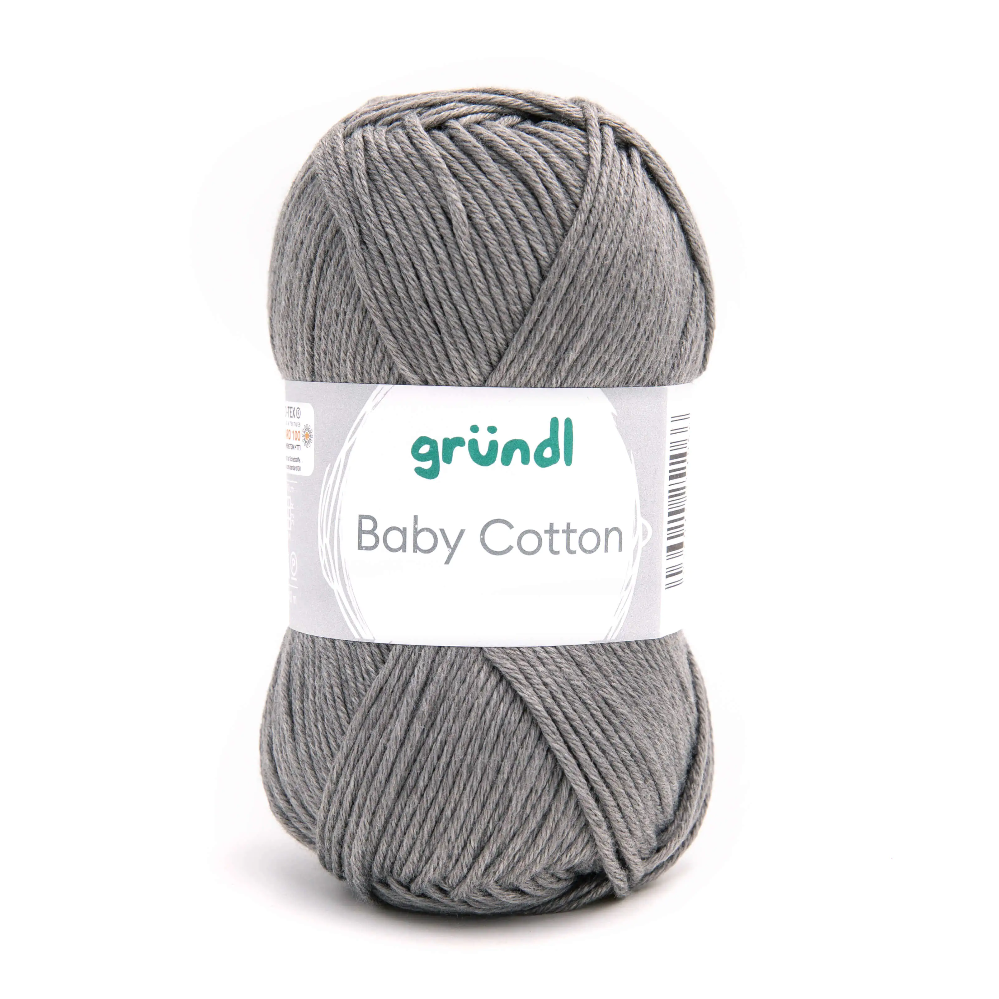 Gründl Wolle Baby Cotton 50 g schiefer