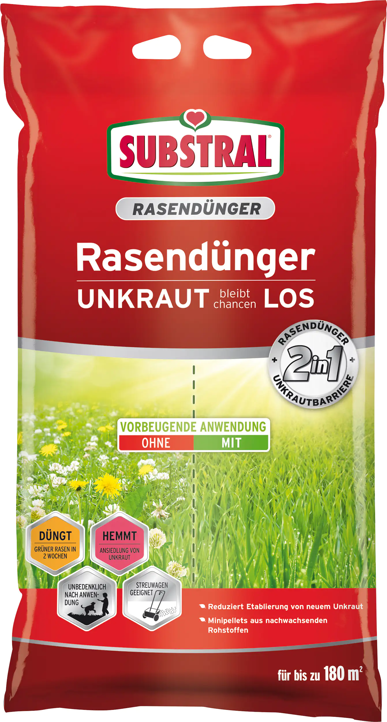 Substral Rasendünger mit Unkrautverdränger 9,1 kg