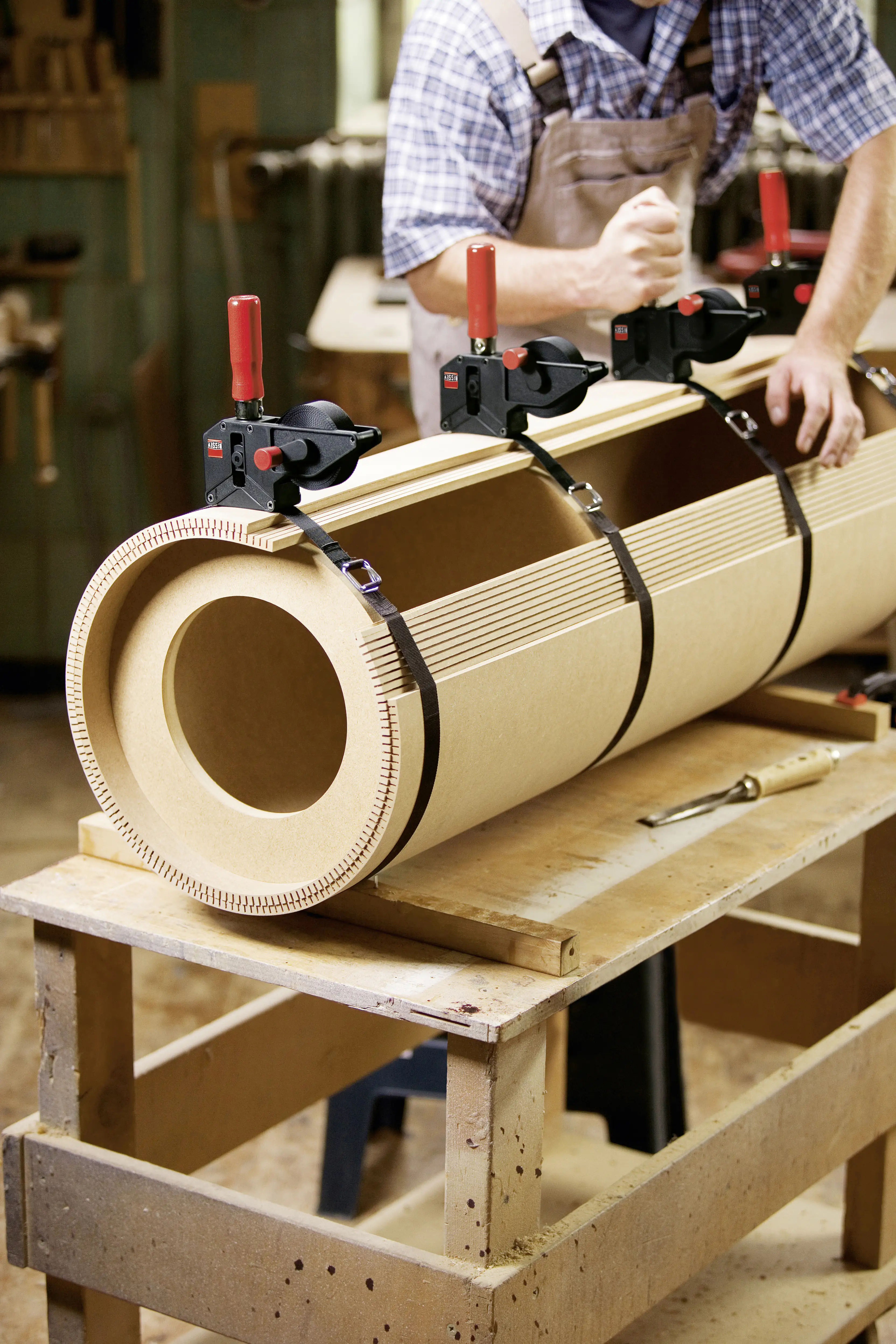 Bessey Bandspanner bis 7 m Spannumfang gleichmäßiger Druck