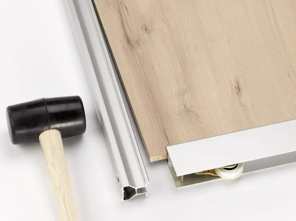 Schiebetür-Baupaket Rapid Buche Naturewood/Ahorn Naturewood