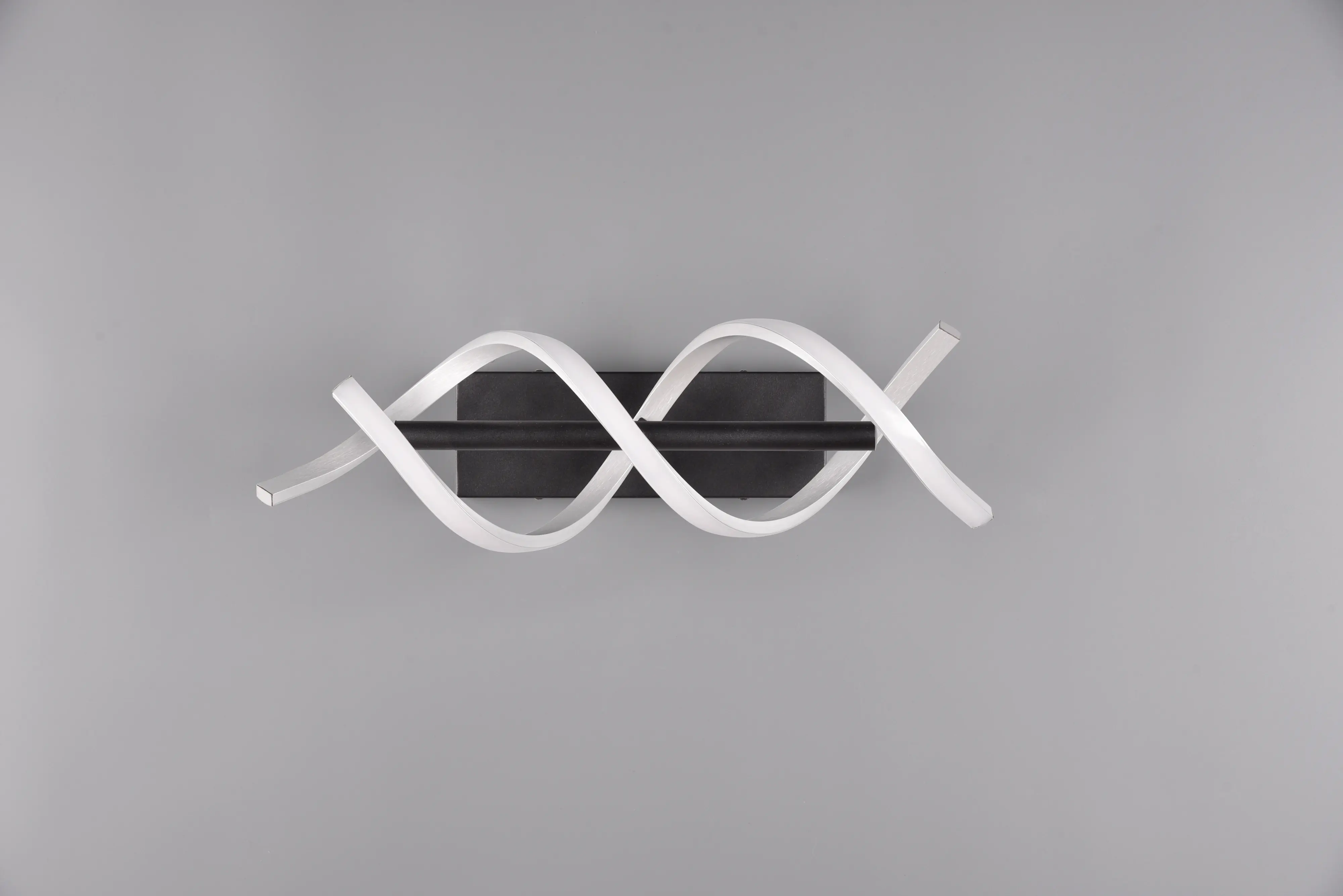 Trio LED-Wandleuchte Sequence 13,5 x 46 cm warmweiß-neutralweiß aluminium dimmbar