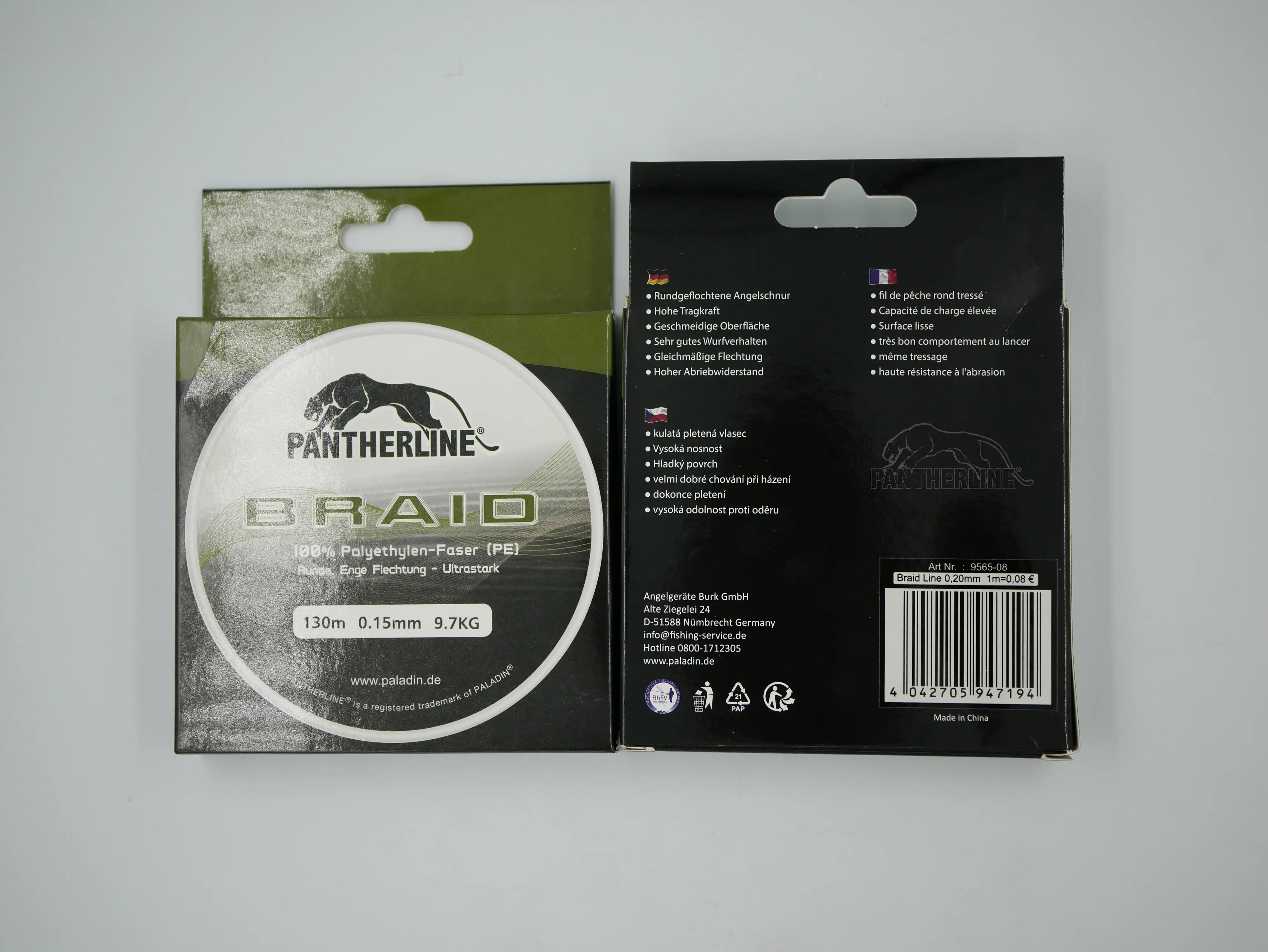 Paladin Angelschnur 0,20 mm 130 m dunkelgrün Paladin Angelschnur 0,20 mm 130 m dunkelgrün