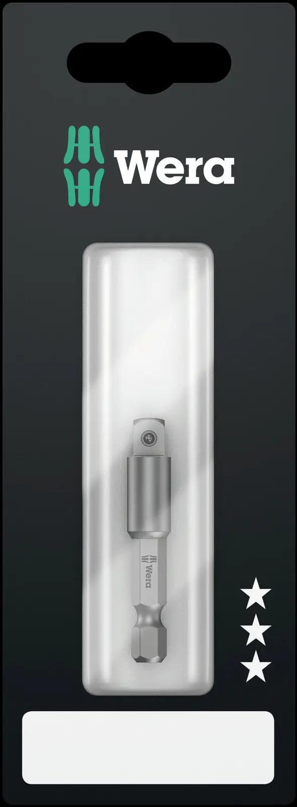 Wera Steckschlüssel-Einsatz 870/4 SB Verbindungsteil 1/4" Vierkant zu Sechskant