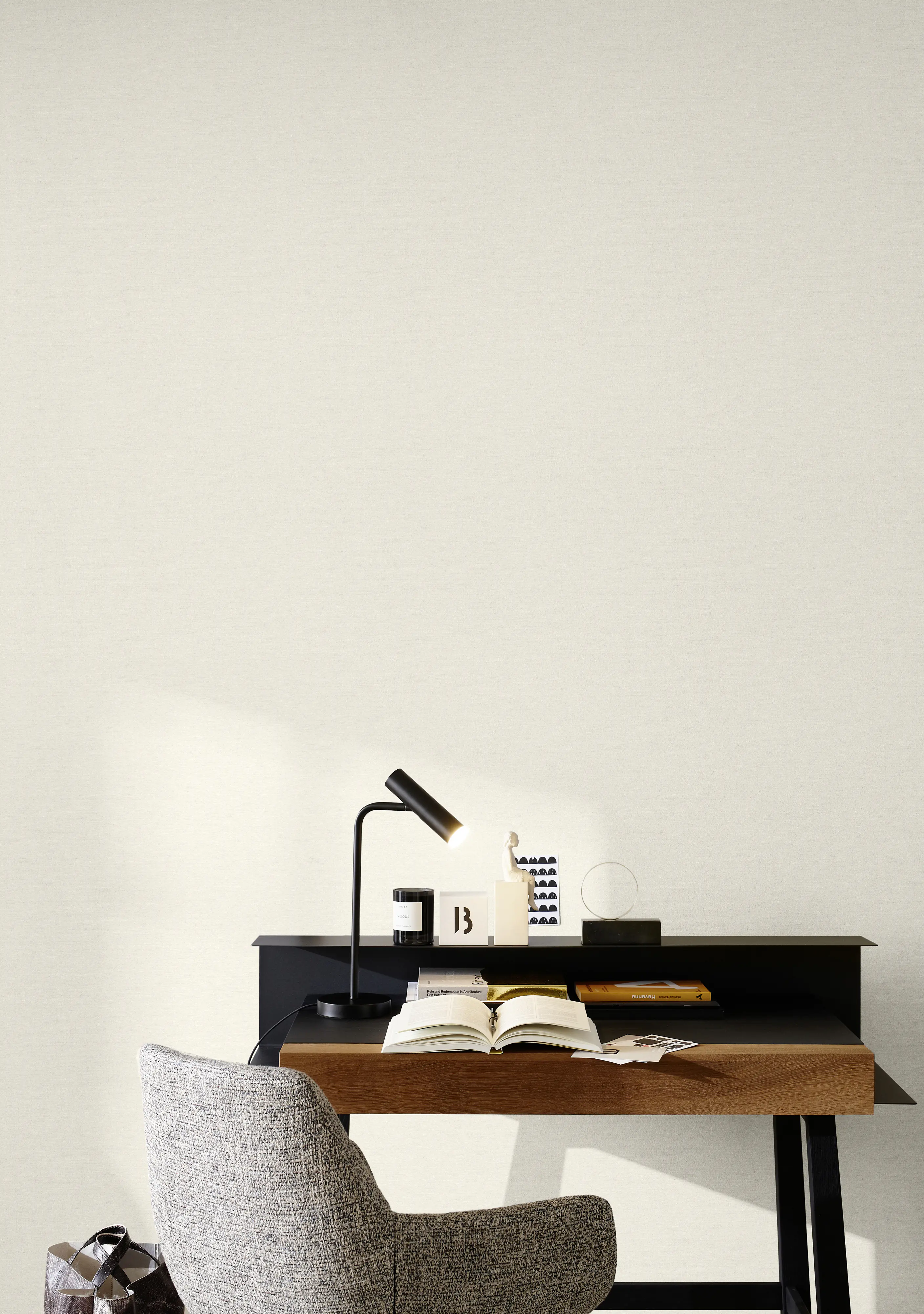 Schöner Wohnen Vliestapete Uni warmbeige 10,05 x 0,53 m