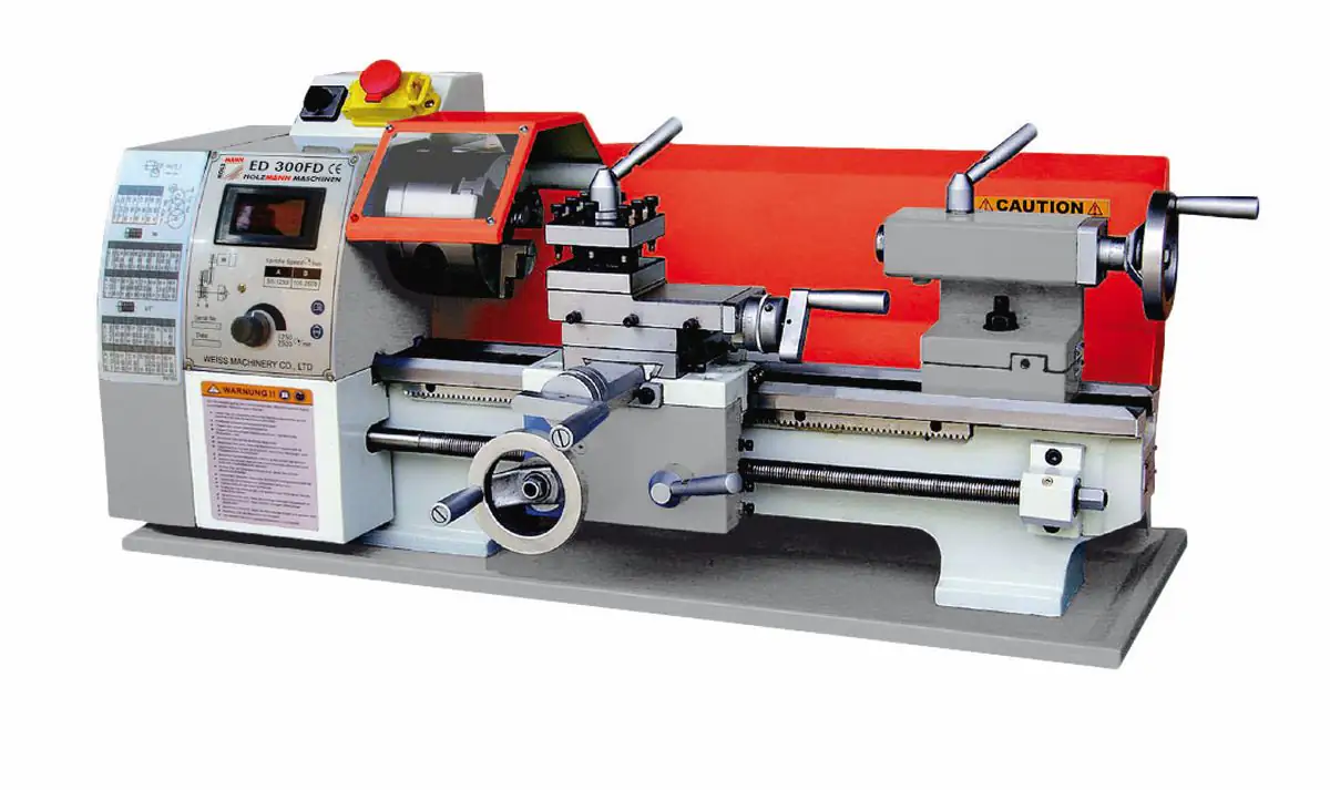 9120058371431 Holzmann Tischdrehmaschine ED300FD_230V Rechts-Linkslauf schaltbar