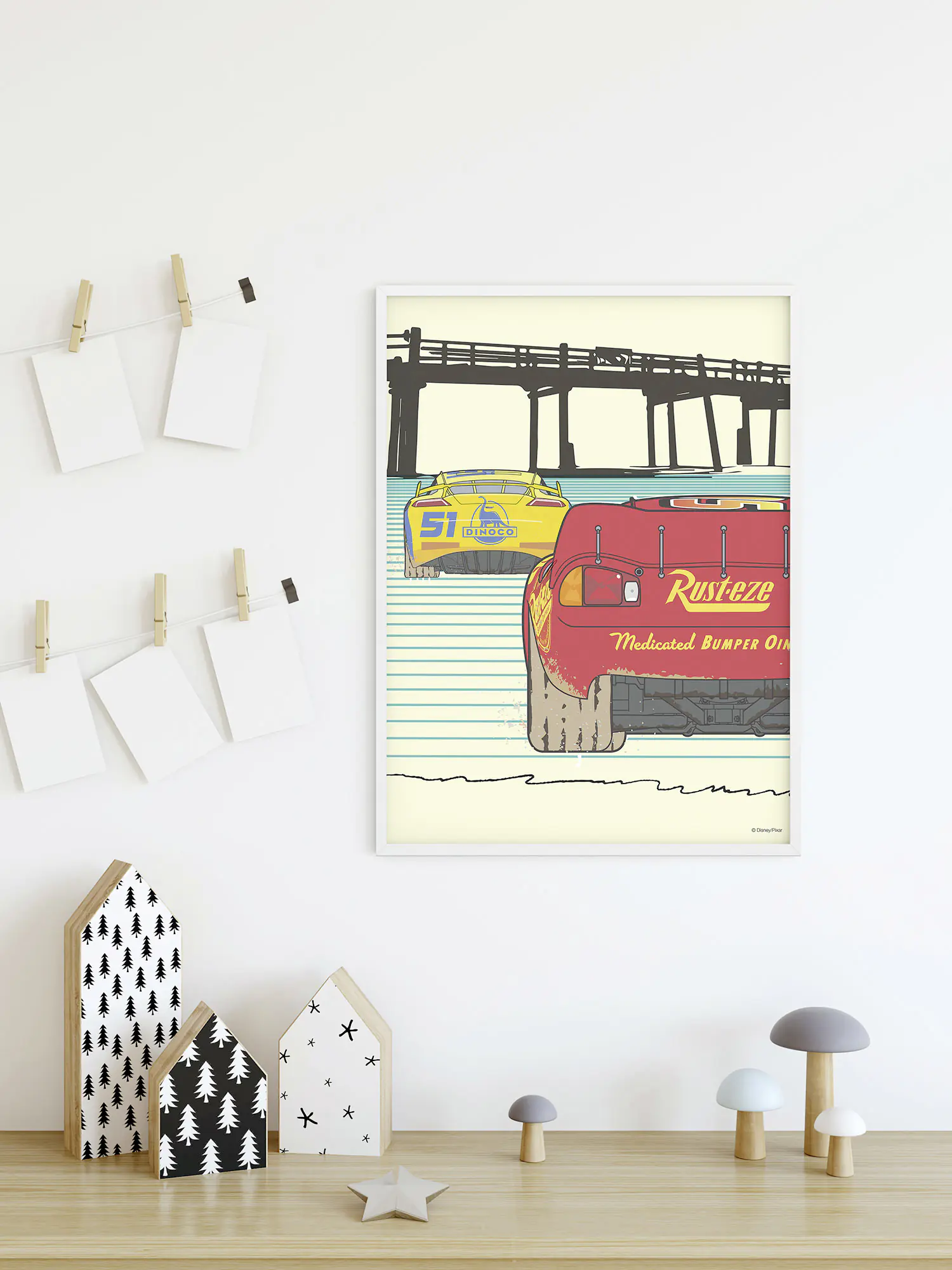 Komar Wandbild Cars Strengthen Tog 40 x 50 cm