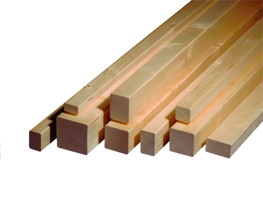 Rahmen Fichte Tanne Kanten gefast 200 cm 74 x 24 mm 4-seitig gehobelt