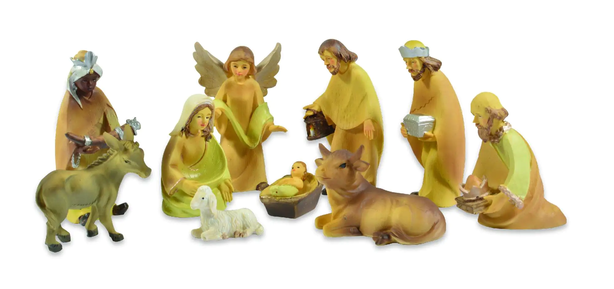 Riffelmacher Krippenfiguren modern 10-12 cm 10 teilig