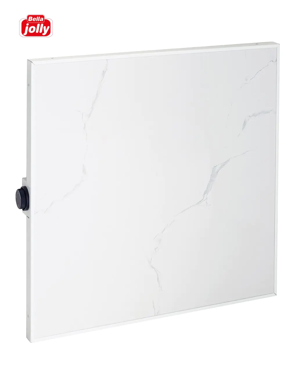 Bella Jolly Infrarot Keramik-Heizkörper 60 cm x 60 cm, 440 Watt mamoroptik 