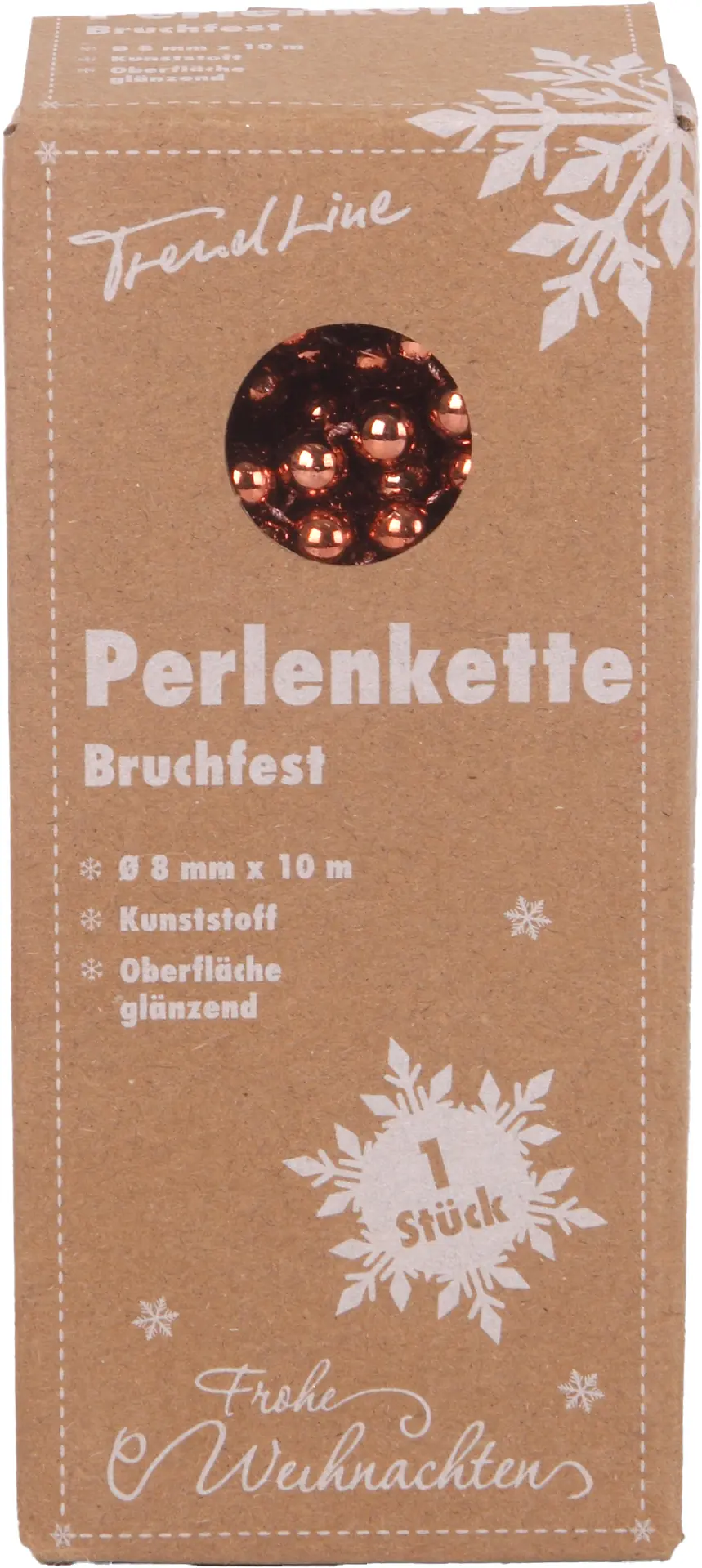 TrendLine Perlenkette bruchfest langlebig 10 m espresso TrendLine Perlenkette bruchfest langlebig 10 m espresso