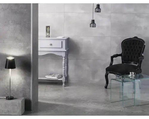 Grosfillex Kunststoffpaneel GX Wall+ Grey Cement Flower 90 x 45 cm 5 mm