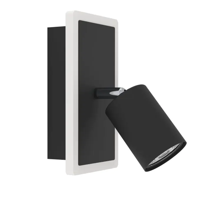 Eglo LED Wandlampe Rimbocchi 1 3x 7W, schwarz
