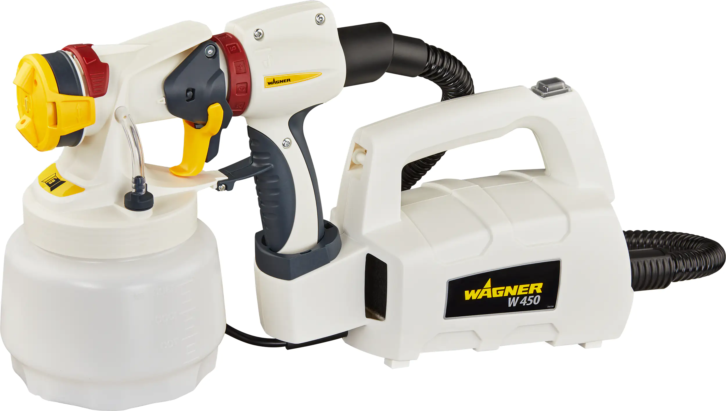 Wagner Farbsprühsystem W 450 Set Wall Sprayer 460 W, 1300 ml Wagner Farbsprühsystem W 450 Set Wall Sprayer 460 W, 1300 ml