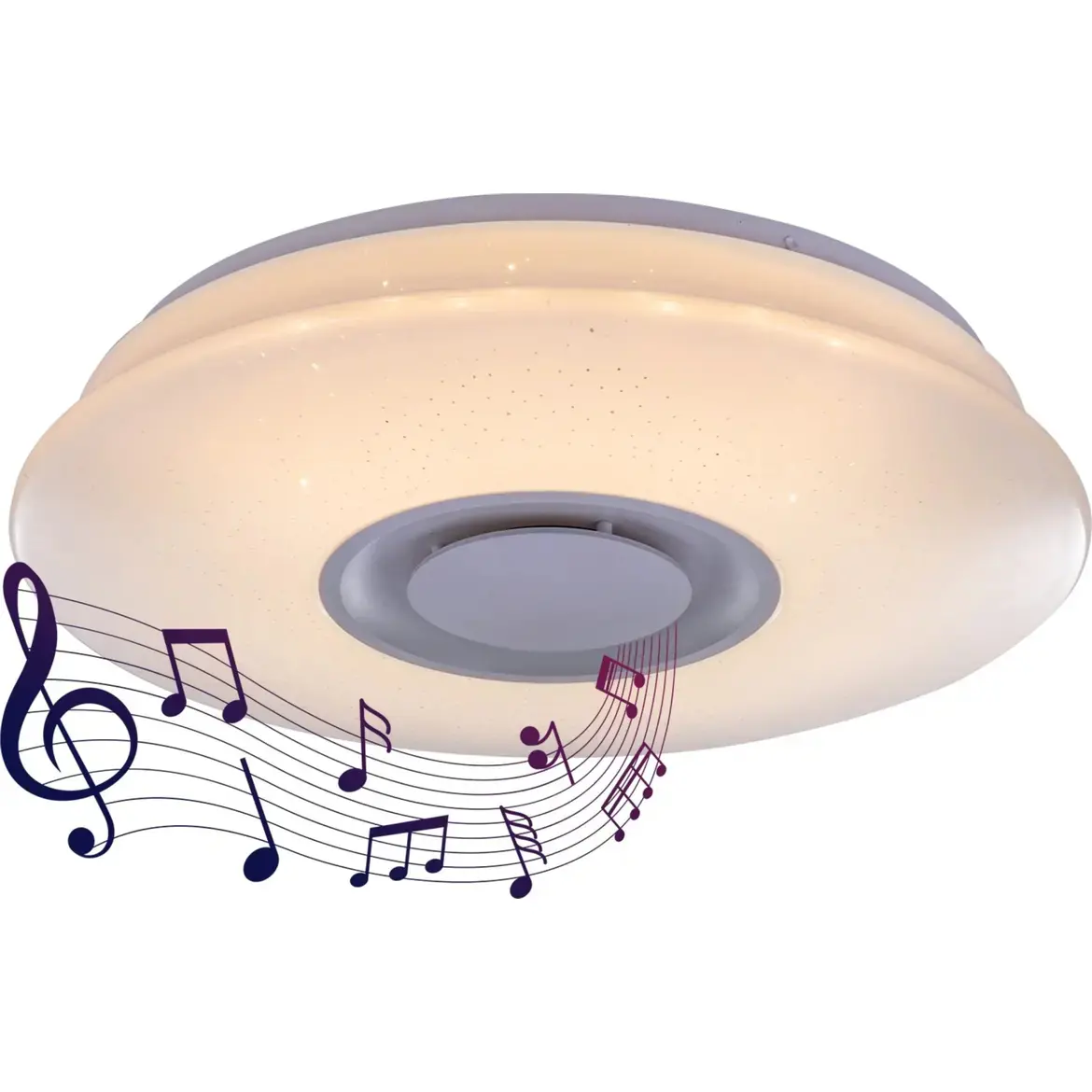 Globo LED Deckenleuchte TUNE mit integriertem Bluetooth Lautsprecher