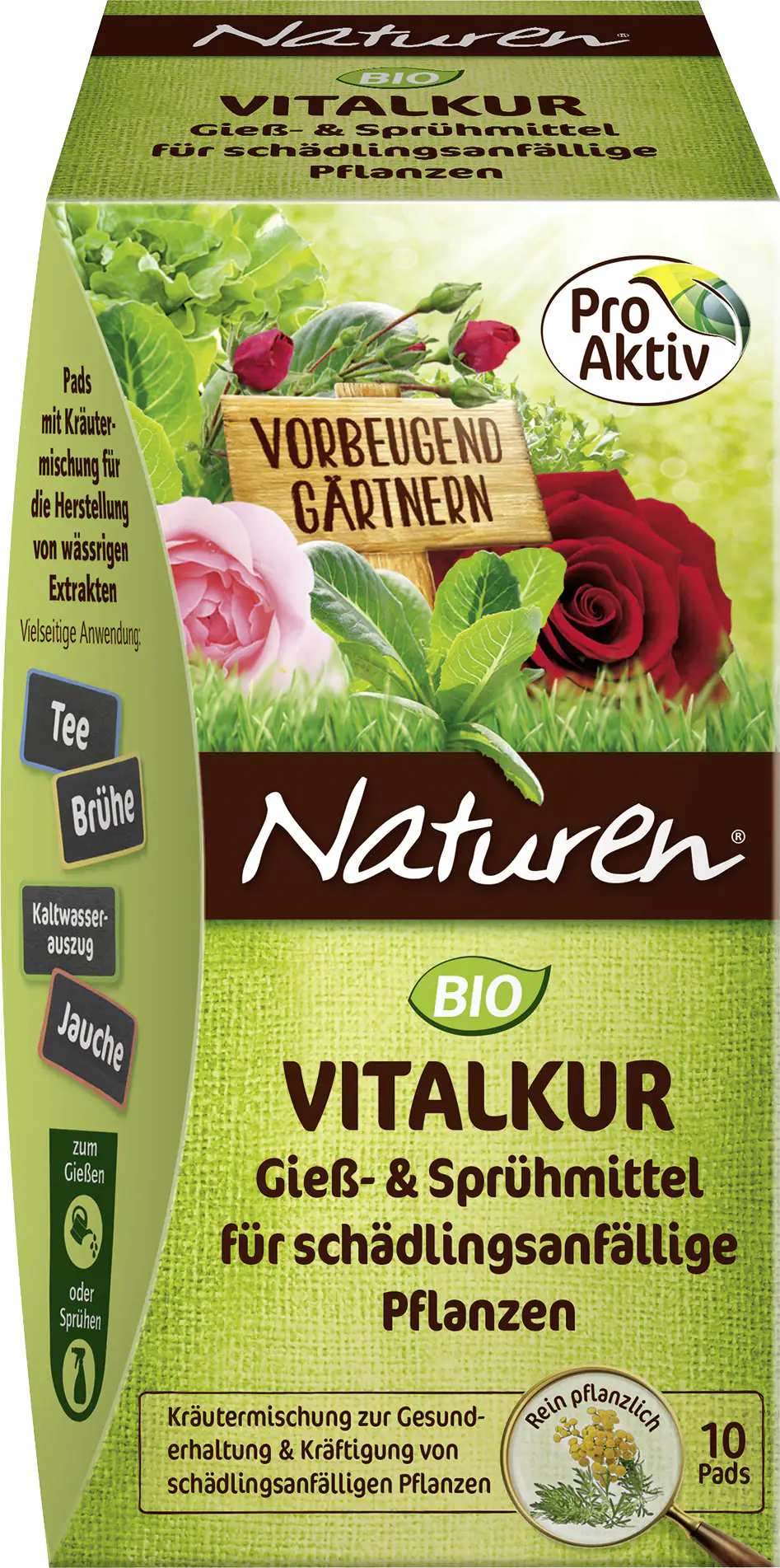Naturen Bio Vitalkur Gießmittel 10 Pads