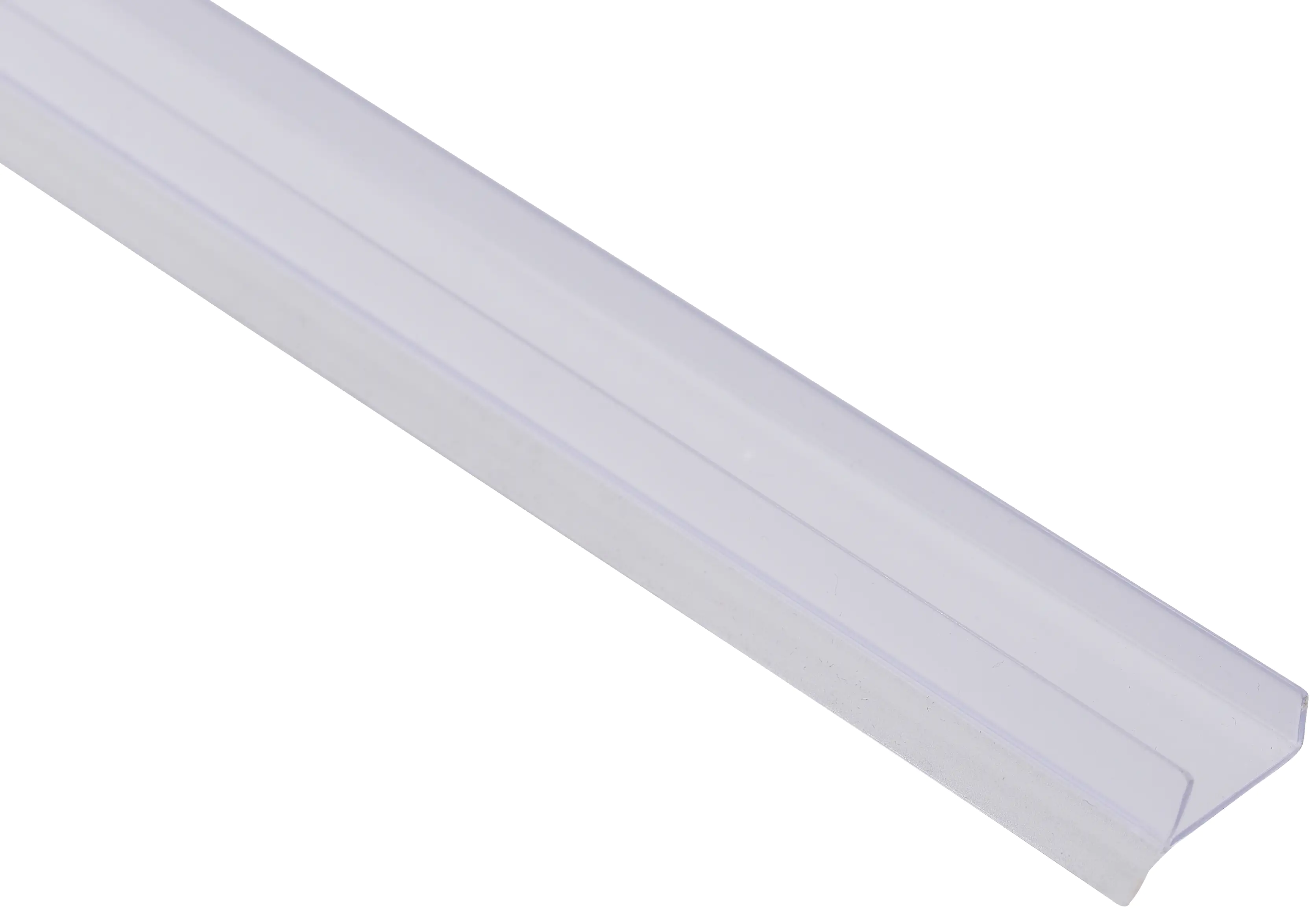 Primo Universalprofil mit Weichlippe 260 cm 10 x 16 mm transparent