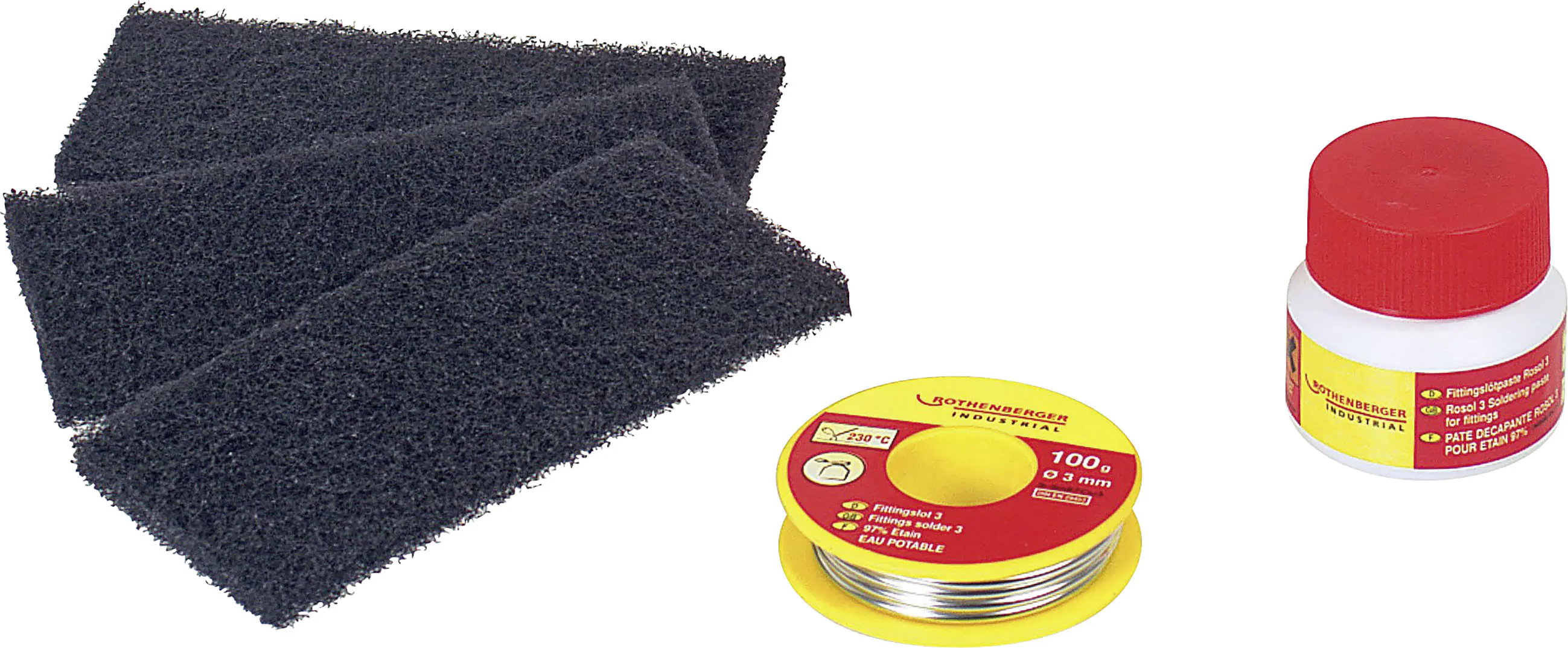 Rothenberger Weichlöt-Set zur Trinkwasserinstallation