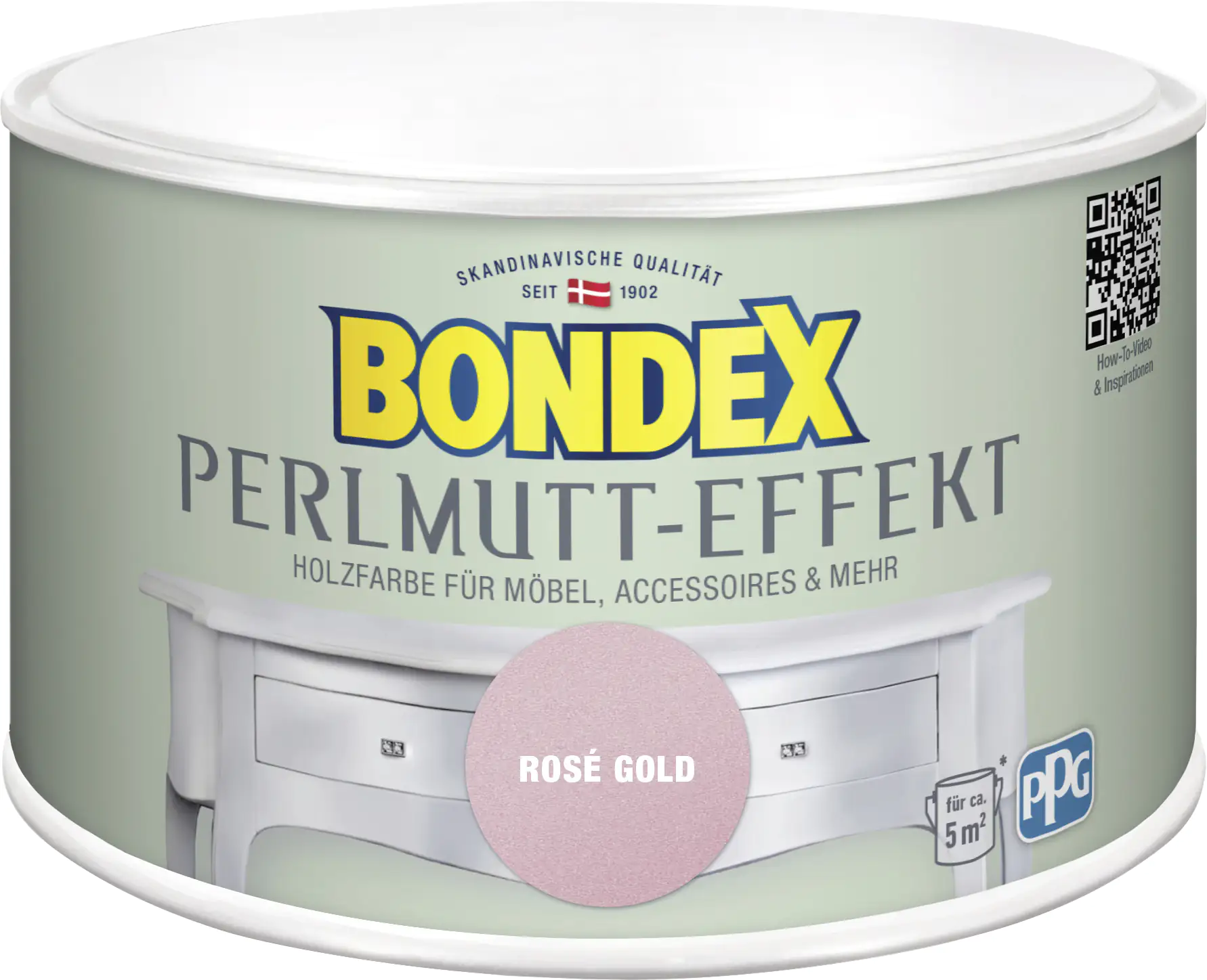 Bondex Holzfarbe Perlmutt-Effekt 500 ml rose gold Bondex Holzfarbe Perlmutt-Effekt 500 ml rose gold
