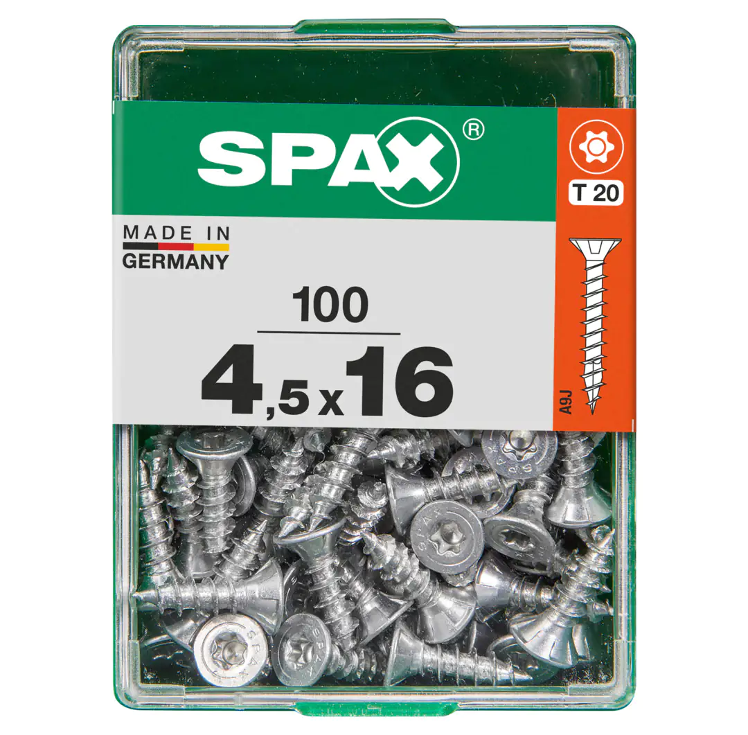 Spax Universalschrauben 4.5 x 16 mm TX 20 - 100 Stk.